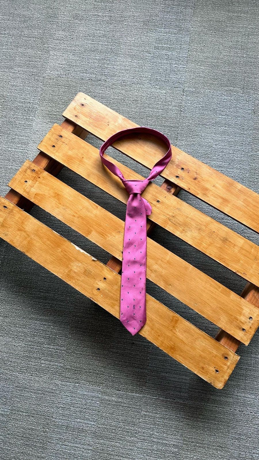 Designer × Vintage × Yves Saint Laurent VINTAGE DESIGNER YSL TIE Size ONE SIZE - 4 Thumbnail