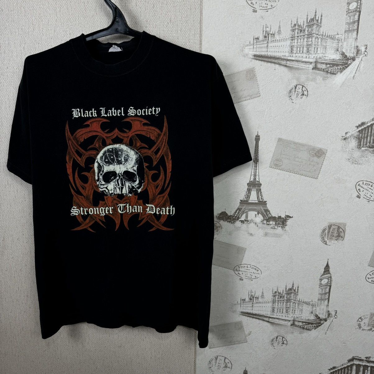Band Tees × Vintage Vintage Black Label Society T shirt Black L Rock Band Size US L / EU 52-54 / 3 - 4 Thumbnail