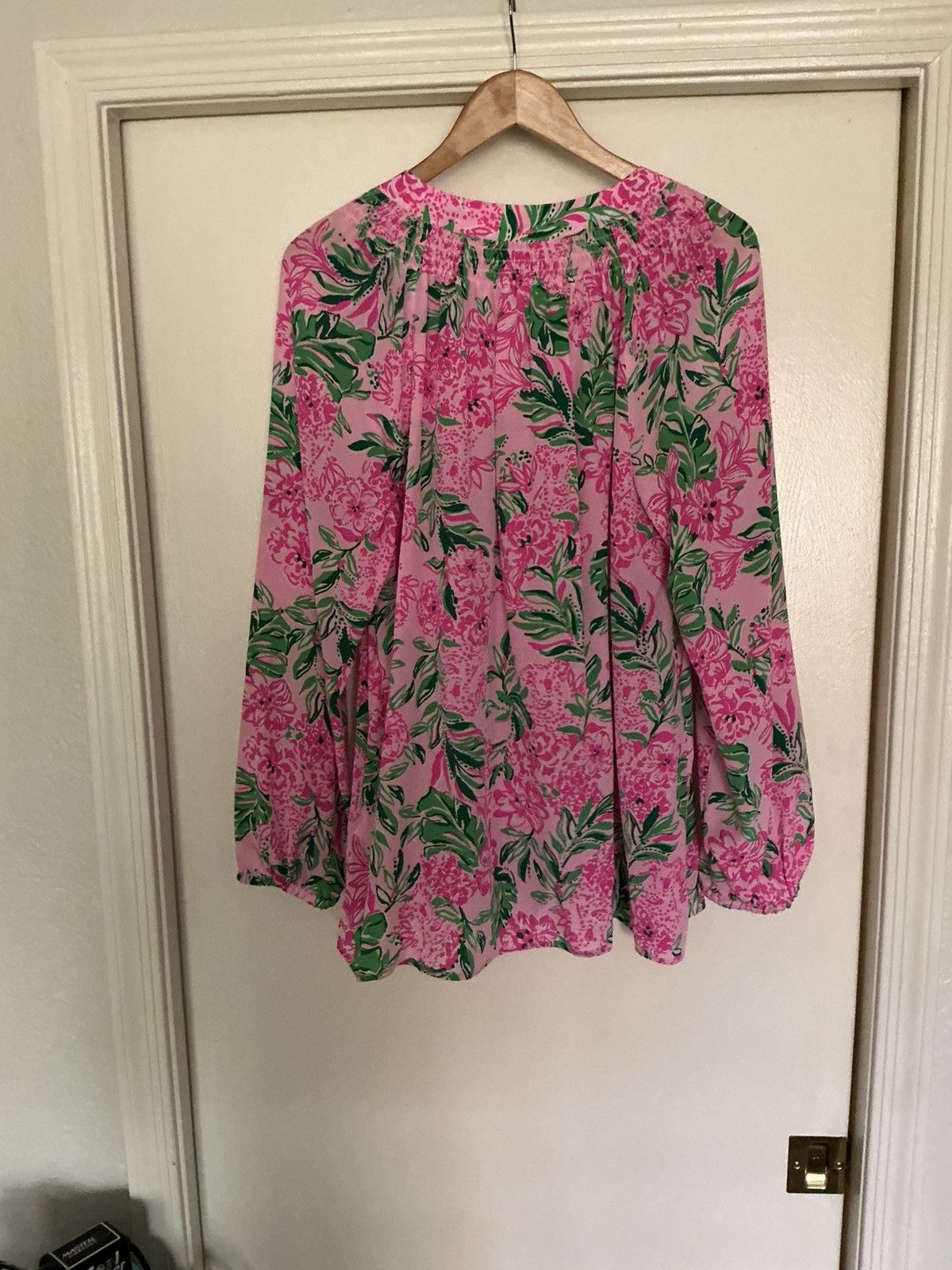 Lilly Pulitzer Elsa silk top Size XL / US 12-14 / IT 48-50 - 6 Thumbnail
