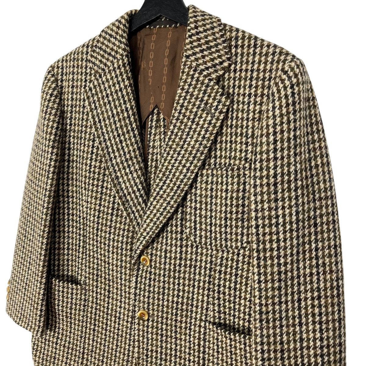 Harris Tweed × Vintage Vintage Harris Tweed Hand Woven Wool Blazer Jacket Size US M / EU 48-50 / 2 - 4 Thumbnail