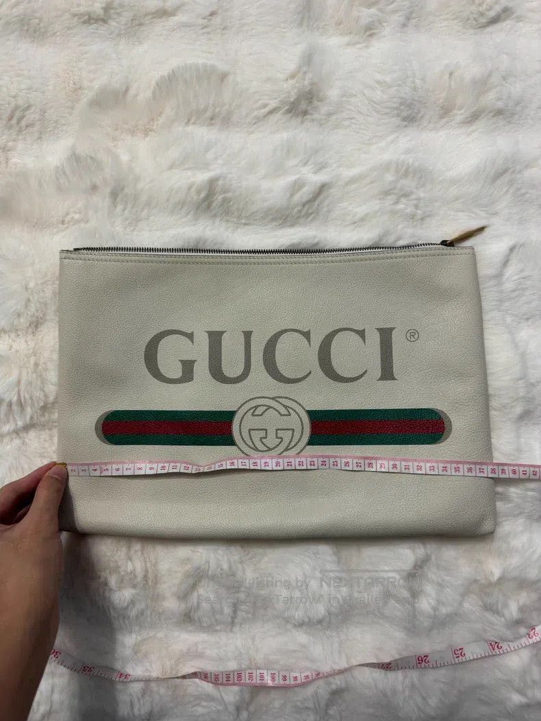 Gucci Guicci Classic Belt Logo Clutch Size ONE SIZE - 8 Thumbnail