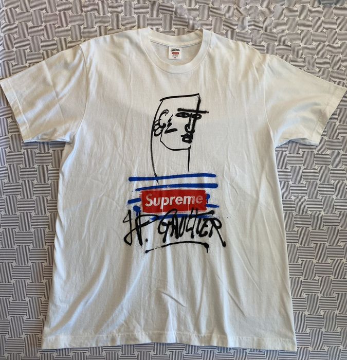 Supreme jean paul gaultier hot sale tee