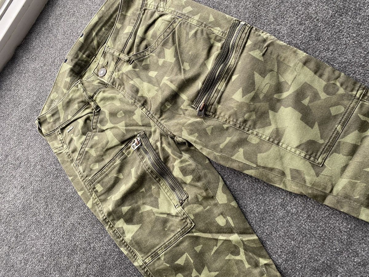 G-Star 🔥Opium Punk G Star Camo Cargo pants women 27 size rare Size 27" / US 4 / IT 40 - 19 Thumbnail