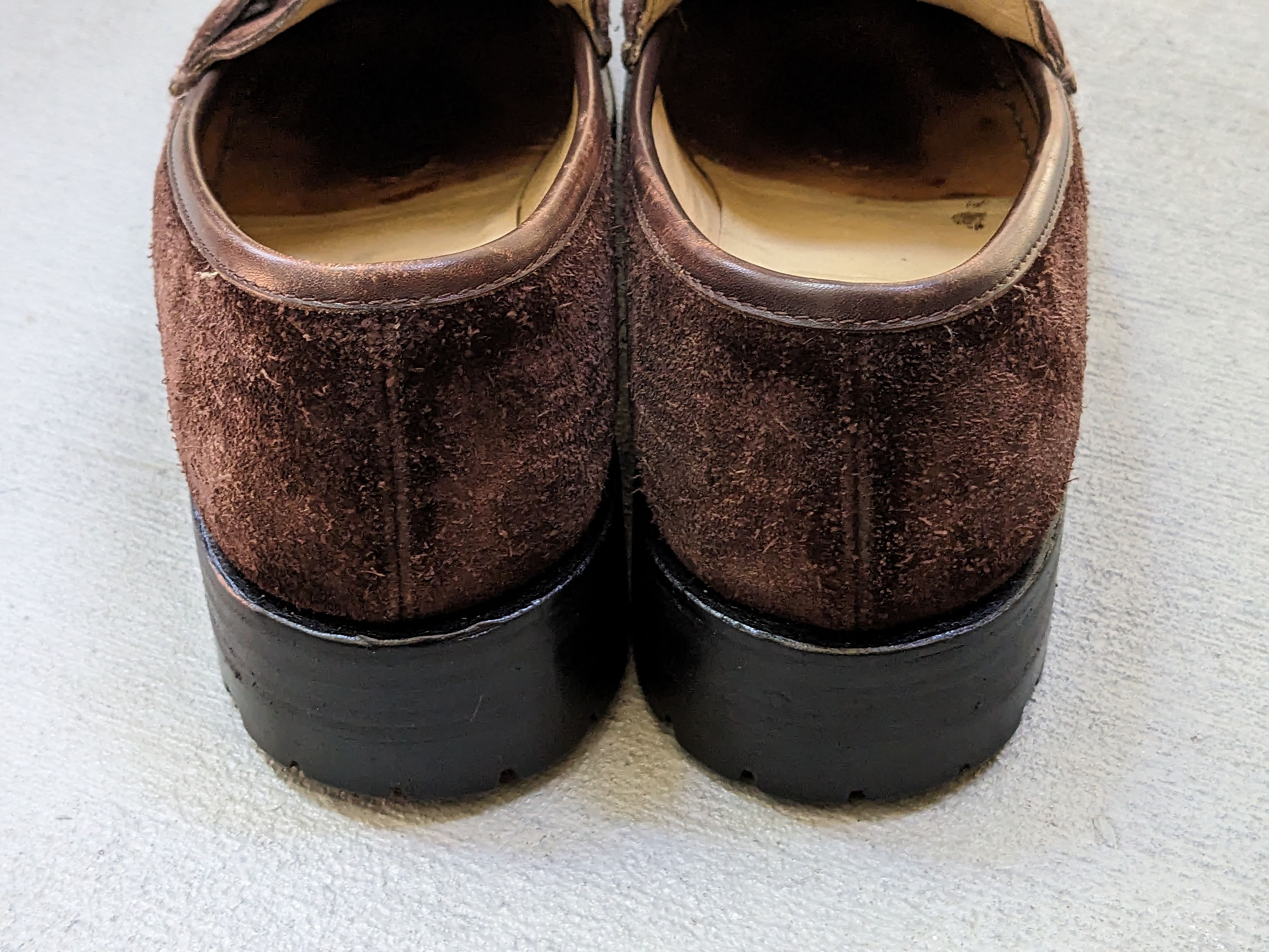 Gucci Gucci Horsebit Loafers Brown Suede Leather 9 Italy Slip On Size US 9 / EU 42 - 15 Thumbnail