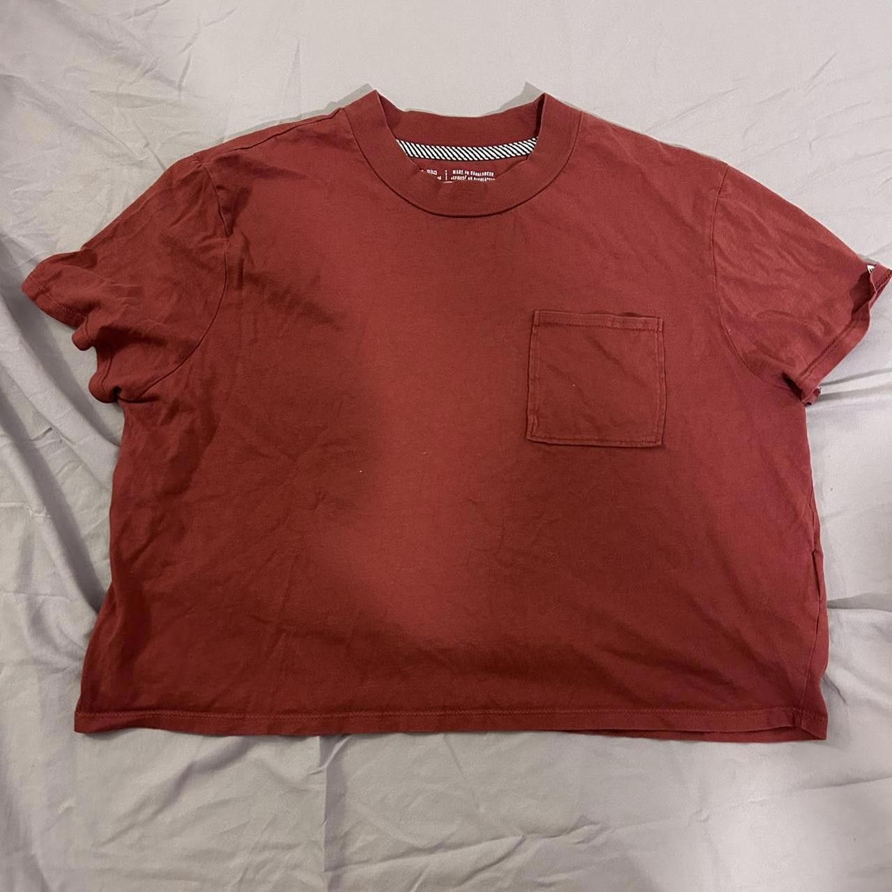 Volcom Volcom Women's Burgundy Tshirt Size XL / US 12-14 / IT 48-50 - 1 Preview