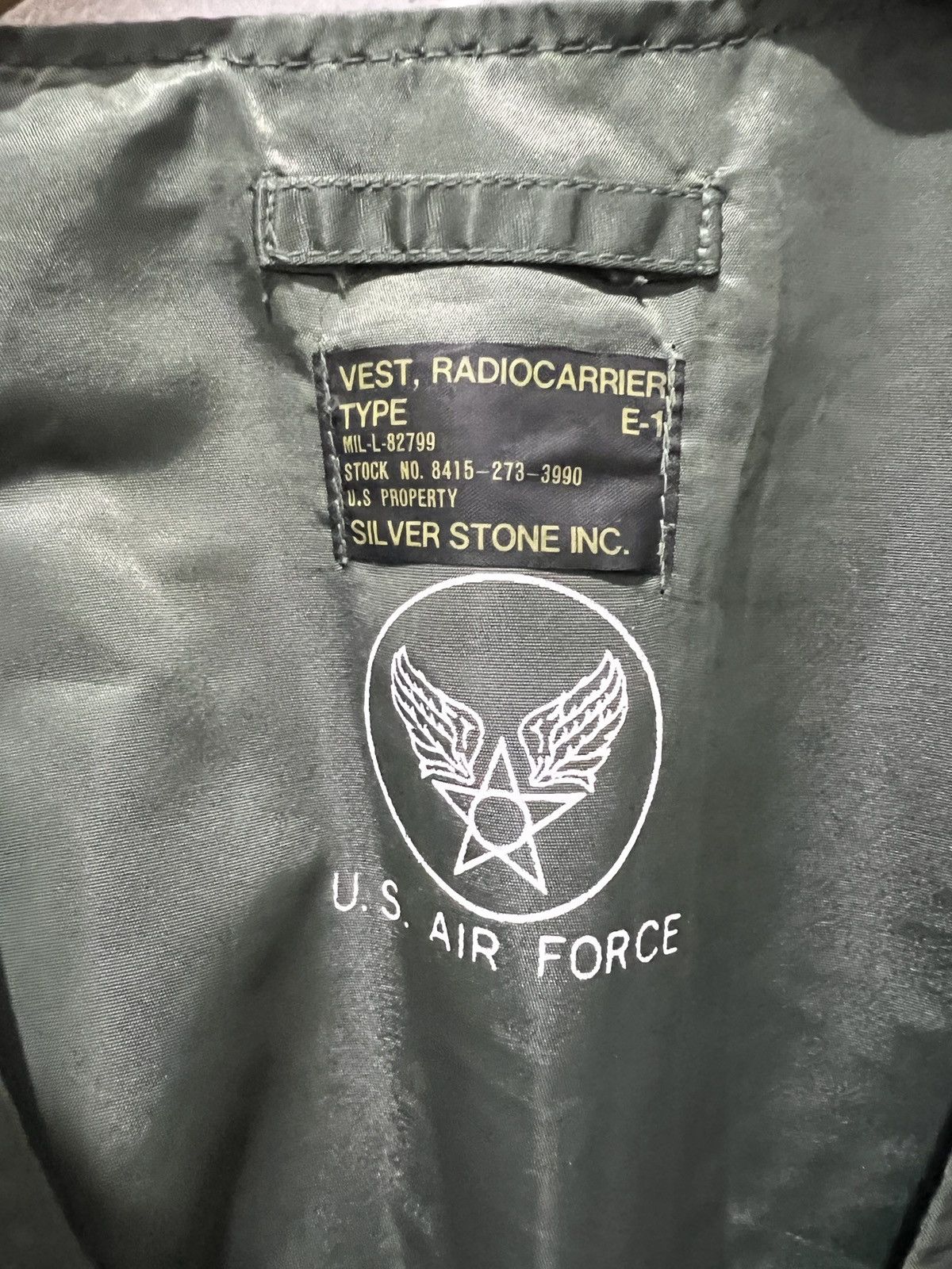 Vintage 🔥Vintage Vest Radiocarrier Air Force Size US M / EU 48-50 / 2 - 3 Thumbnail