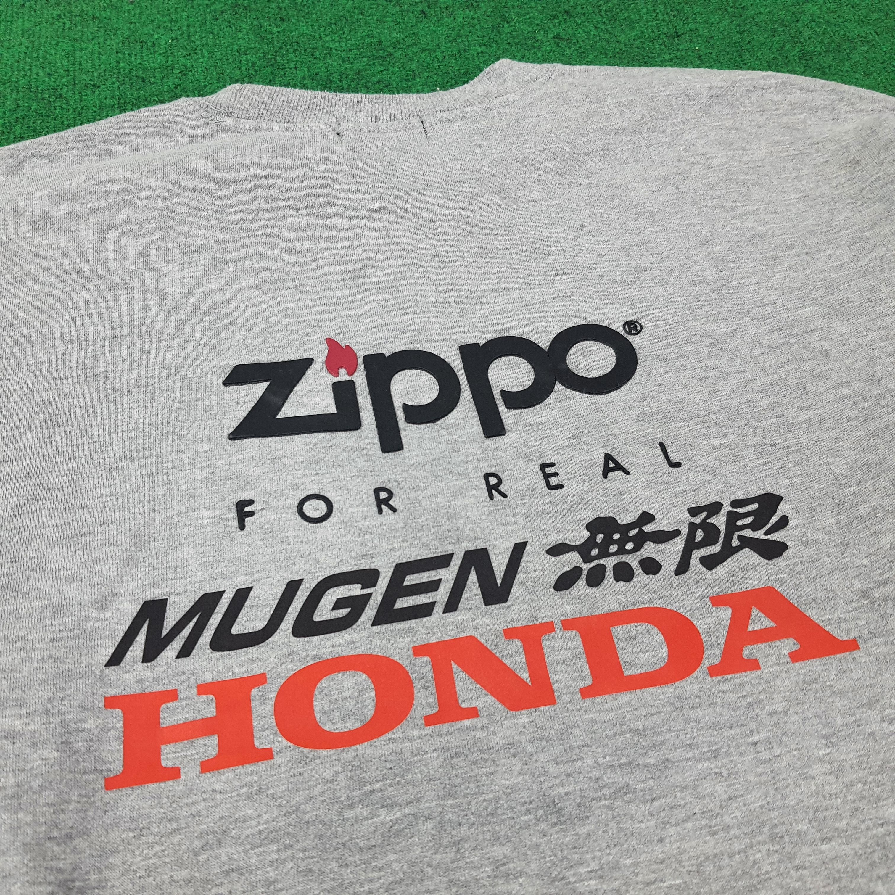 Japanese Brand Vintage Zippo x Custom Mugen HONDA Sports Sweatshirt C247N15 Size US L / EU 52-54 / 3 - 2 Thumbnail