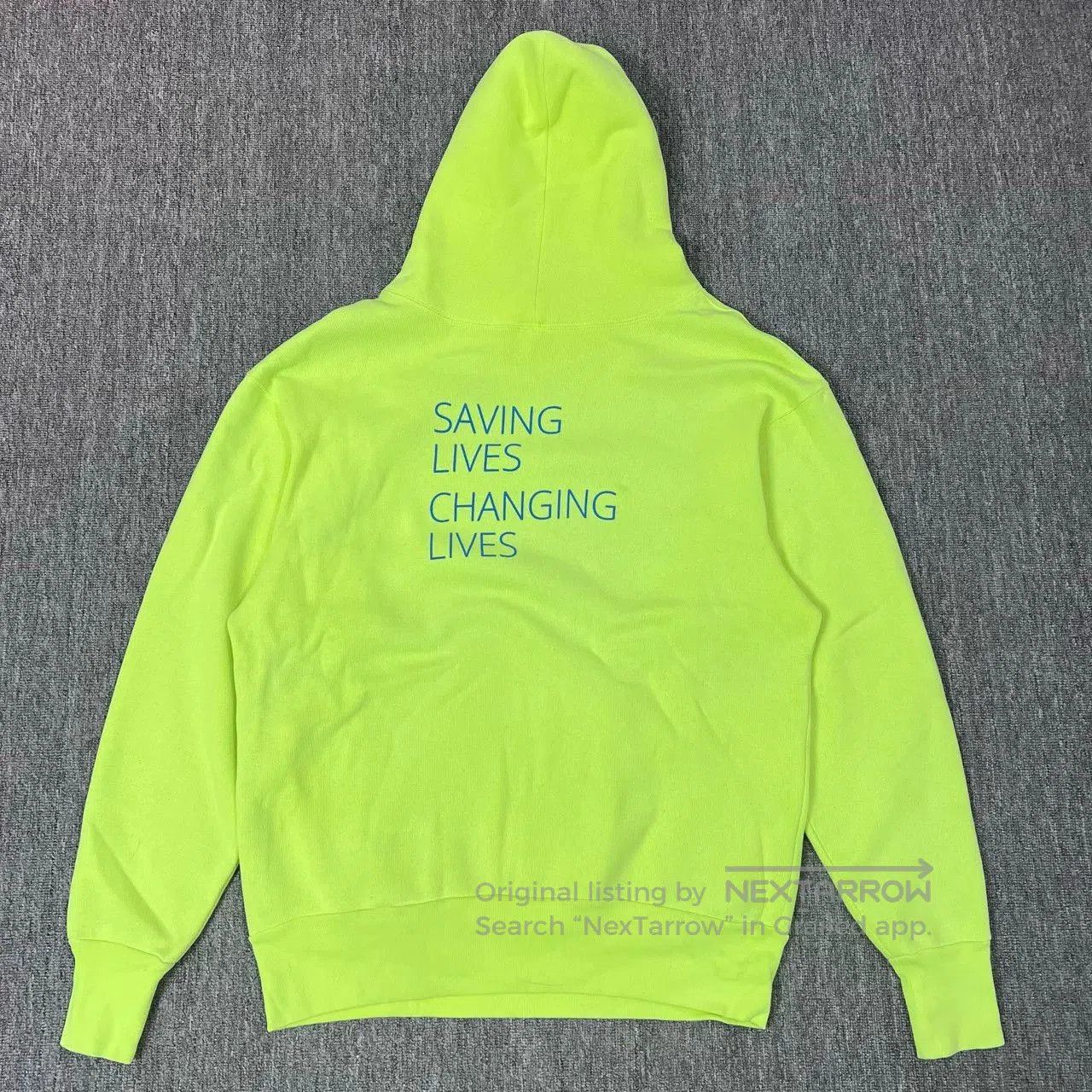 Balenciaga Balenciaga Fluorescent Green WFP Hoodie Sweatshirt. Size US XS / EU 42 / 0 - 2 Thumbnail