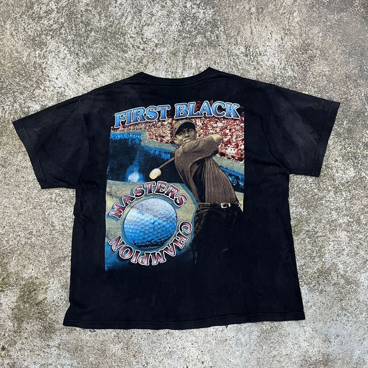 Vintage Rap tee tiger woods Size US XL / EU 56 / 4 - 5 Thumbnail
