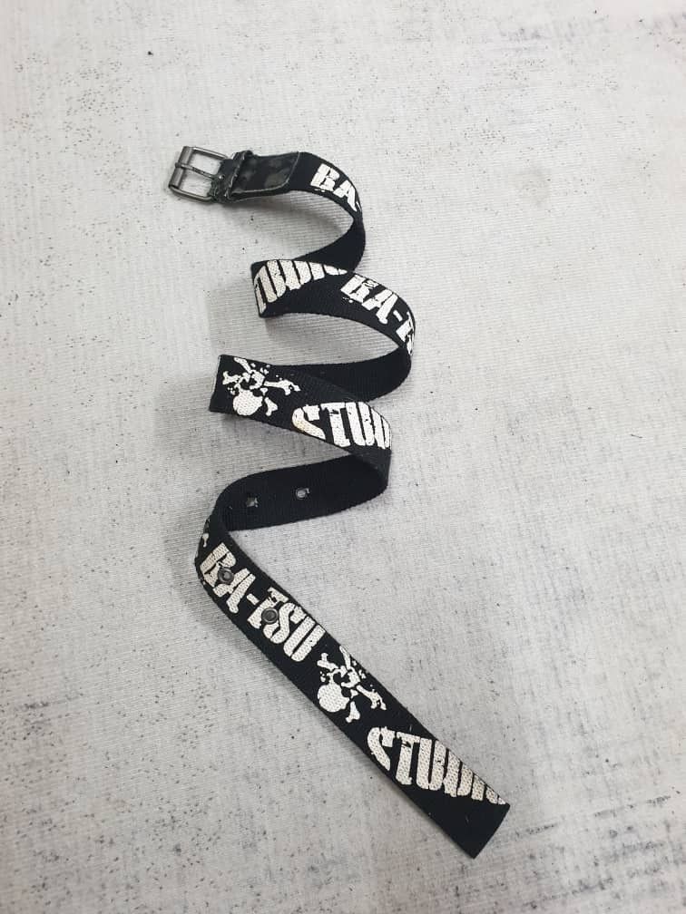PPFM Batsu studio skull Japanese style Belt Size ONE SIZE - 2 Thumbnail