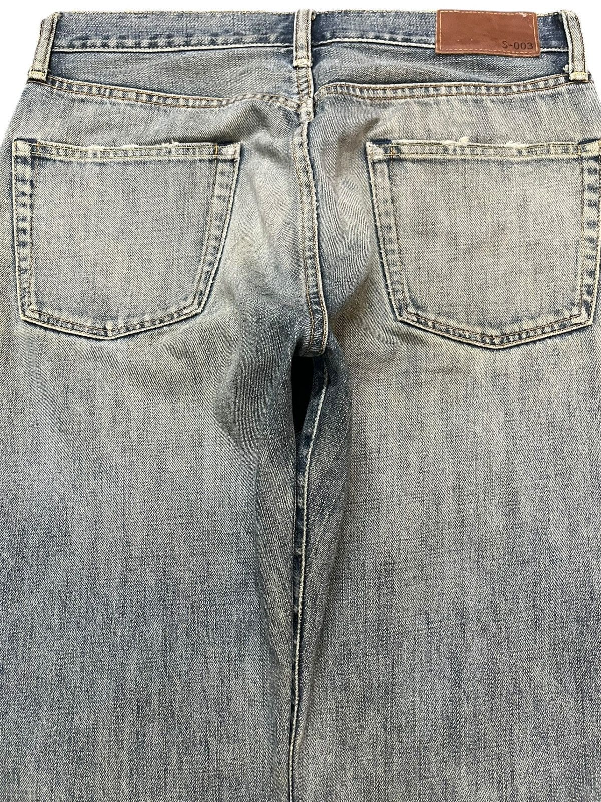 Uniqlo Vintage Uniqlo S-003 Mudwash Faded Distressed Denim Size US 31 - 6 Thumbnail