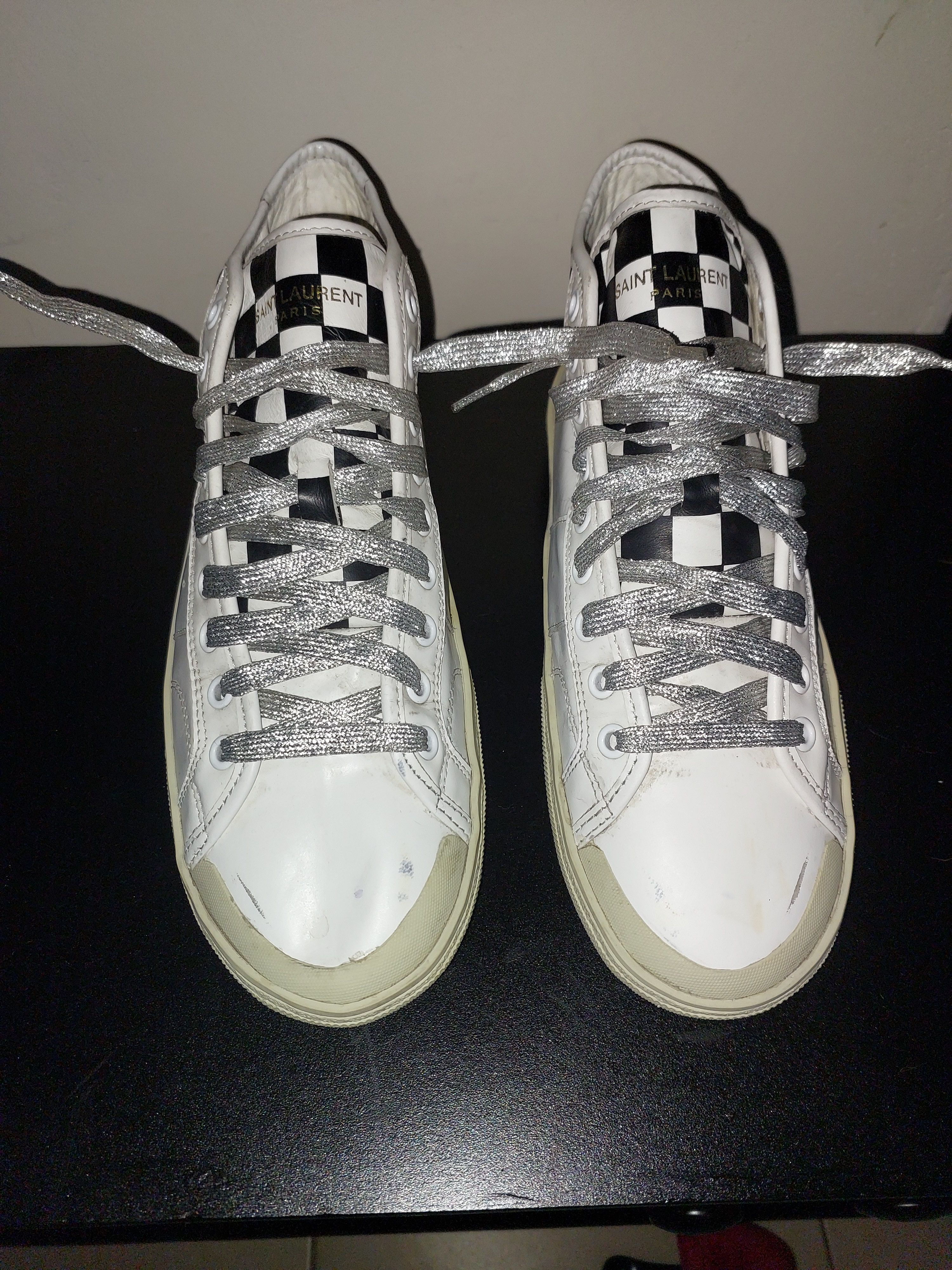 Saint Laurent Paris Hedi Surf Sound SL37 High Canvas sneakers Size US 7 / EU 40 - 11 Thumbnail