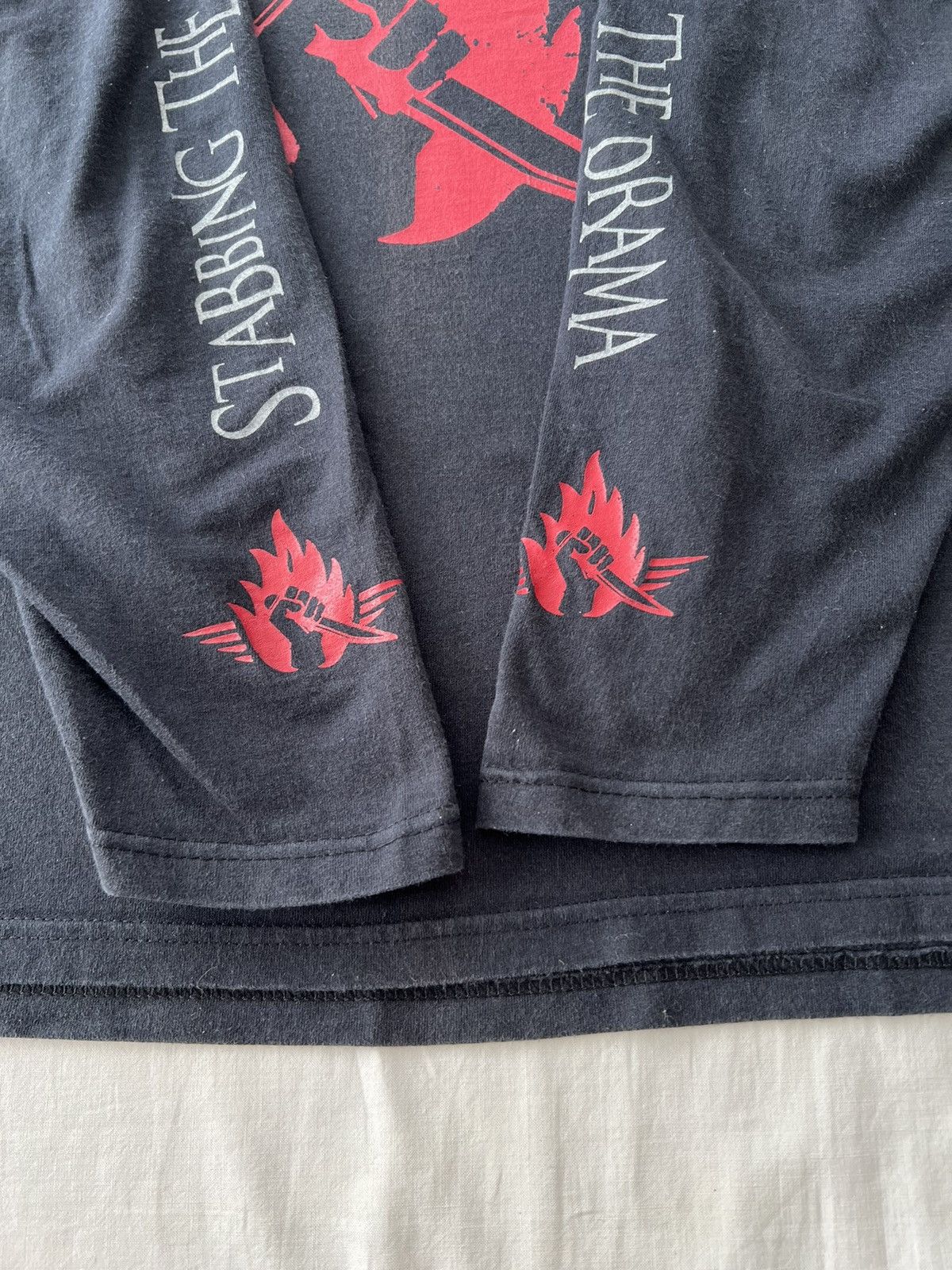Band Tees Vintage 2005 Soilwork Stabbing the Drama Death Metal Band Size US XL / EU 56 / 4 - 10 Thumbnail