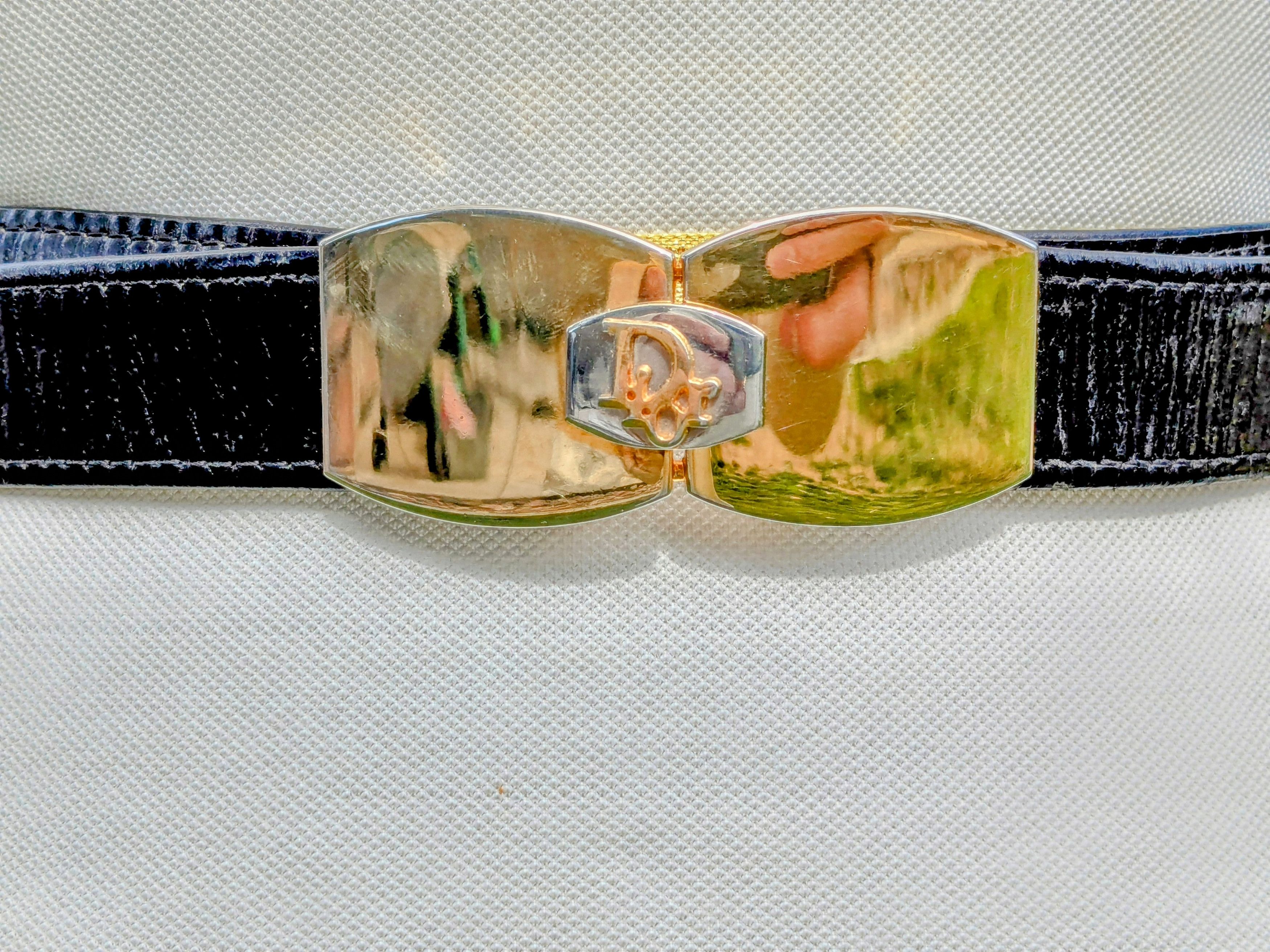 Christian Dior Monsieur Vintage Christian Dior Gold tone Spain Belt Buckle Size ONE SIZE - 2 Thumbnail