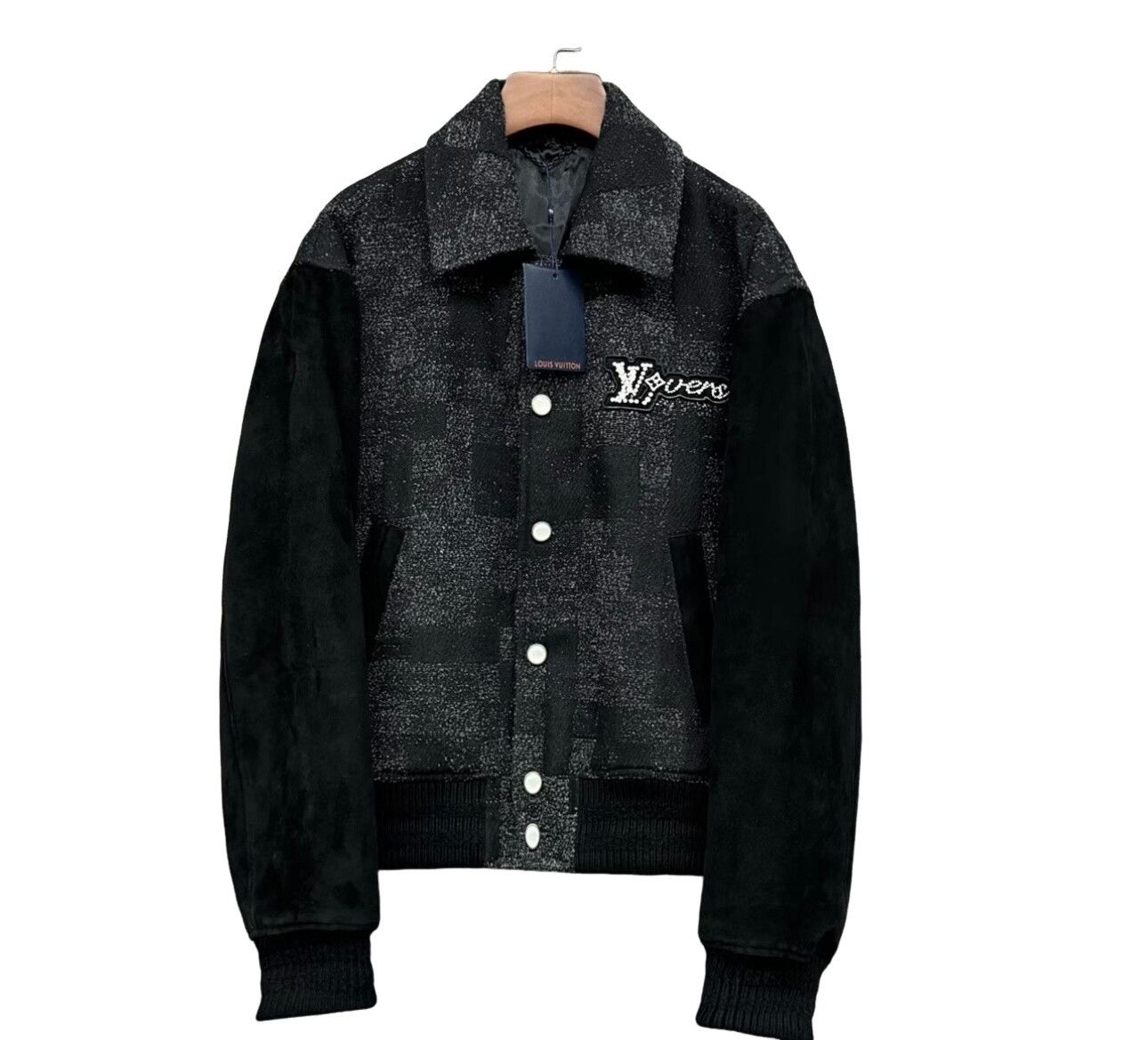Louis Vuitton Louis Vuitton Pearl Logo Bomber Jacket Size S Size US S / EU 44-46 / 1 - 1 Thumbnail