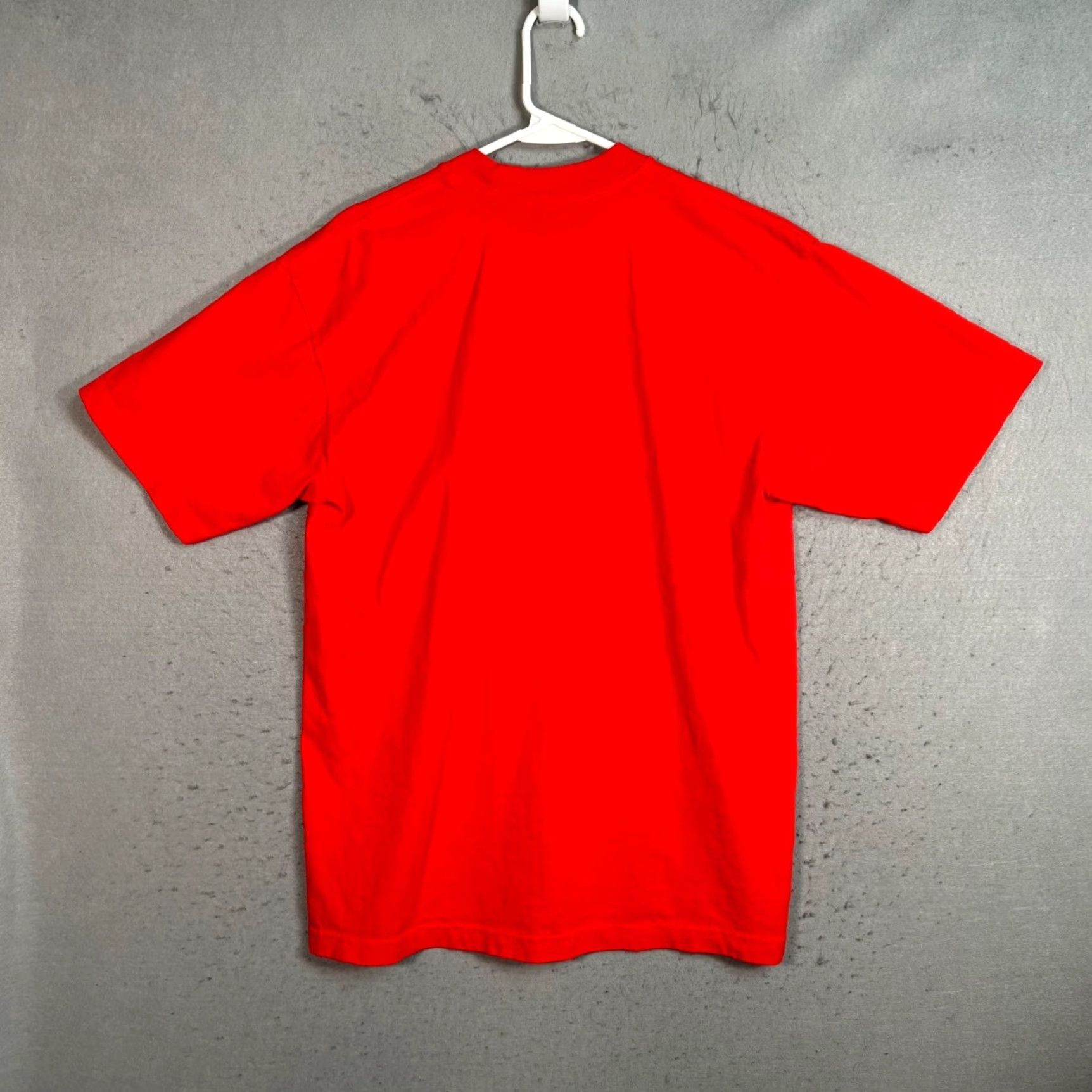 Vintage Krool Toys Mens T-Shirt Red Graphic Cartoon Design Short Sleeve Crew Neck M Medium Shirt Mens Red Graphic T Shirt Krool Toys Size US M / EU 48-50 / 2 - 2 Thumbnail