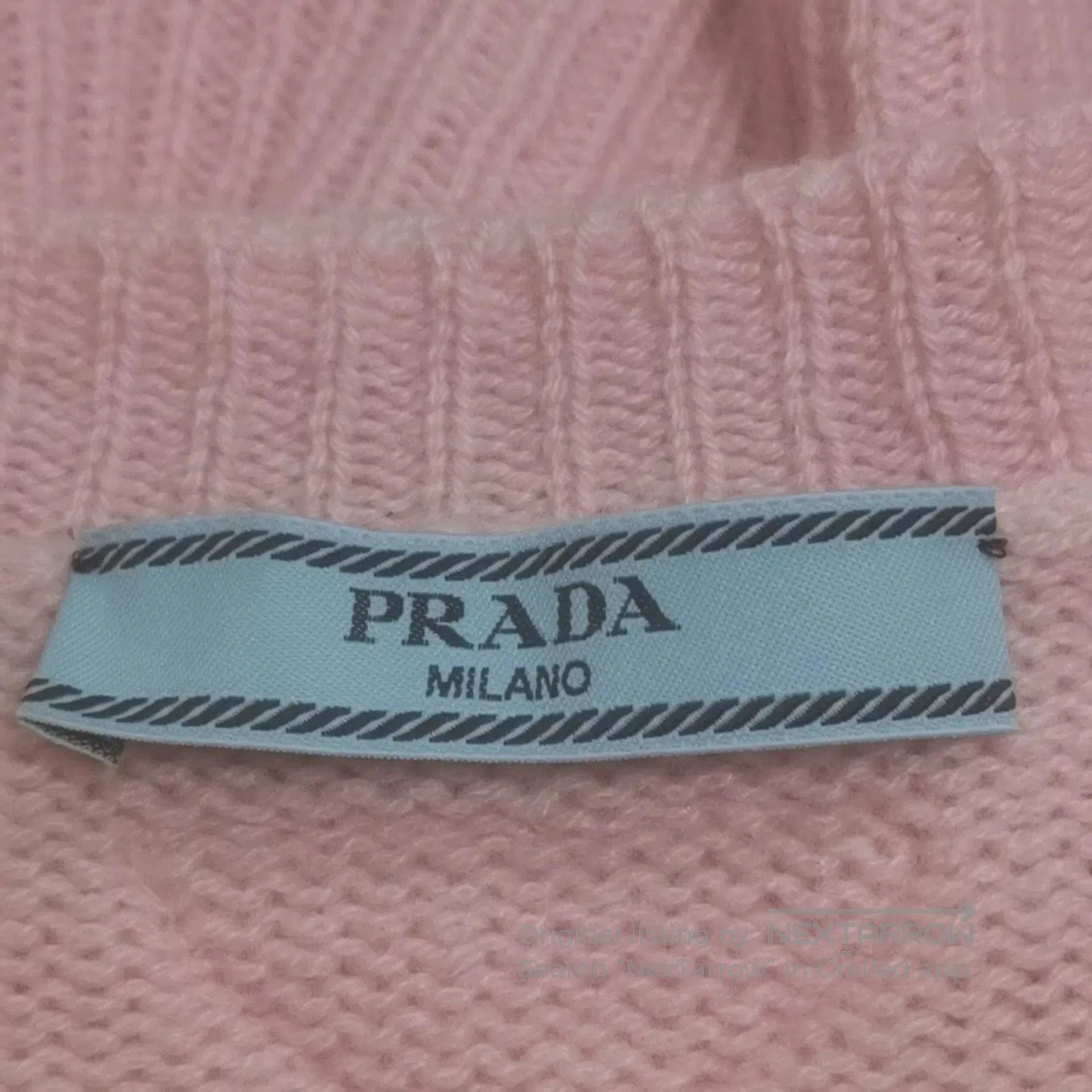 Prada Prada Light Pink Cashmere Cardigan. Size S / US 4 / IT 40 - 6 Thumbnail