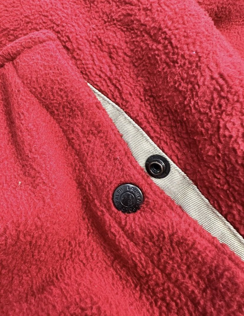 Polo Ralph Lauren Polo Ralph Lauren Vintage Fleece Jacket Full Zip Distressed Size US M / EU 48-50 / 2 - 12 Thumbnail