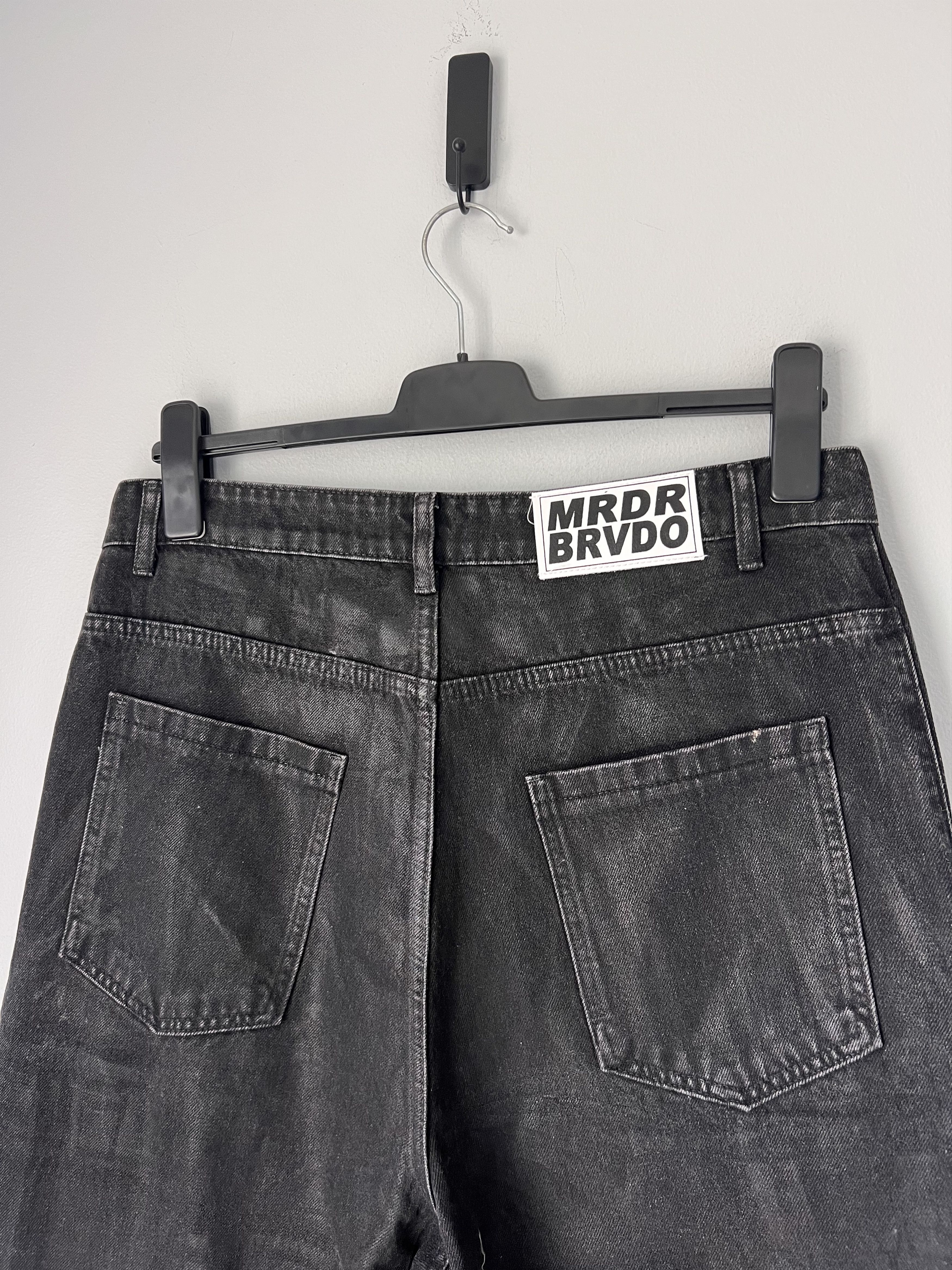 Who Decides War Who Decides War Waxed Cargo Pants in Black Size US 34 / EU 50 - 5 Thumbnail