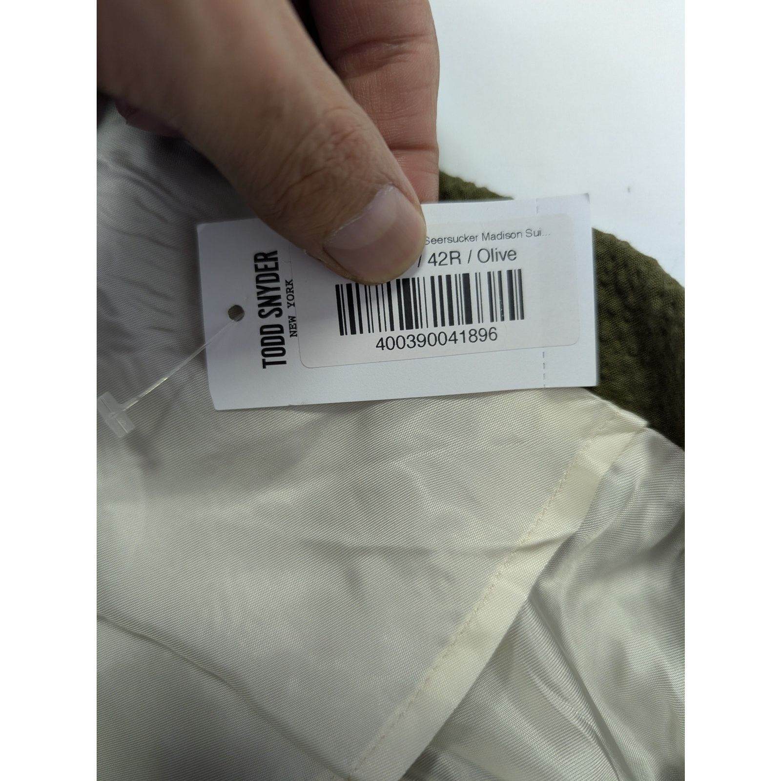 Todd Snyder o1rshd1 CC20 Blazer Jacket in Olive Size US L / EU 52-54 / 3 - 18 Thumbnail