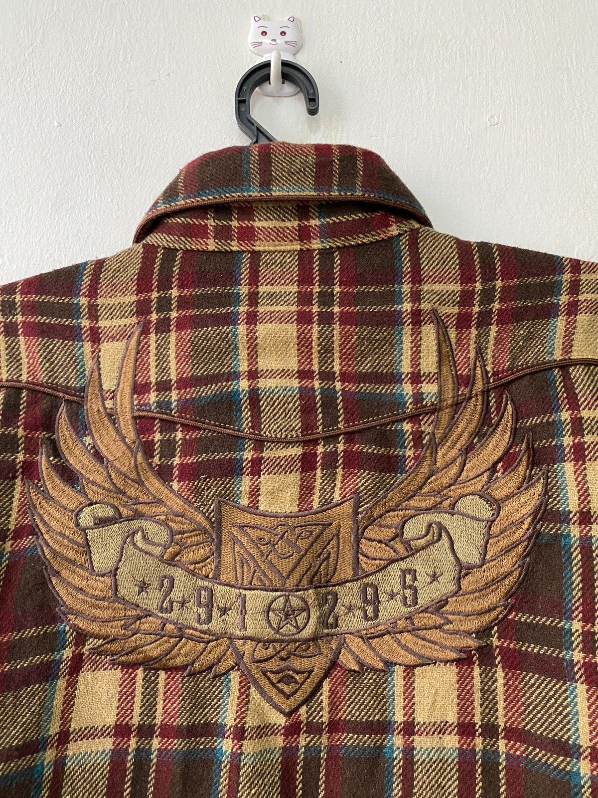 291295=Homme Japan Brand 291295=Homme Cowboycore Wool Flannel Size US M / EU 48-50 / 2 - 9 Thumbnail
