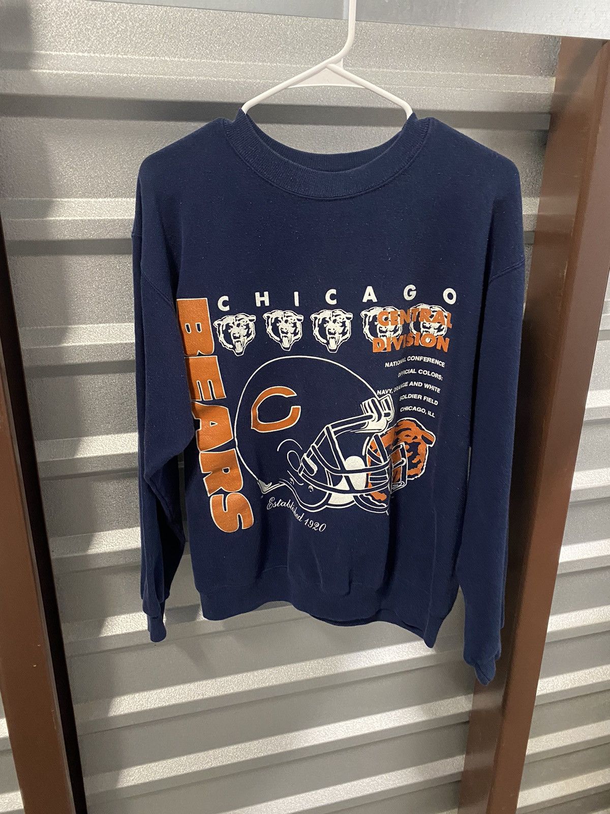 NFL × Vintage 1980’s Chicago Bears Sweatshirt Size US L / EU 52-54 / 3 - 1 Thumbnail