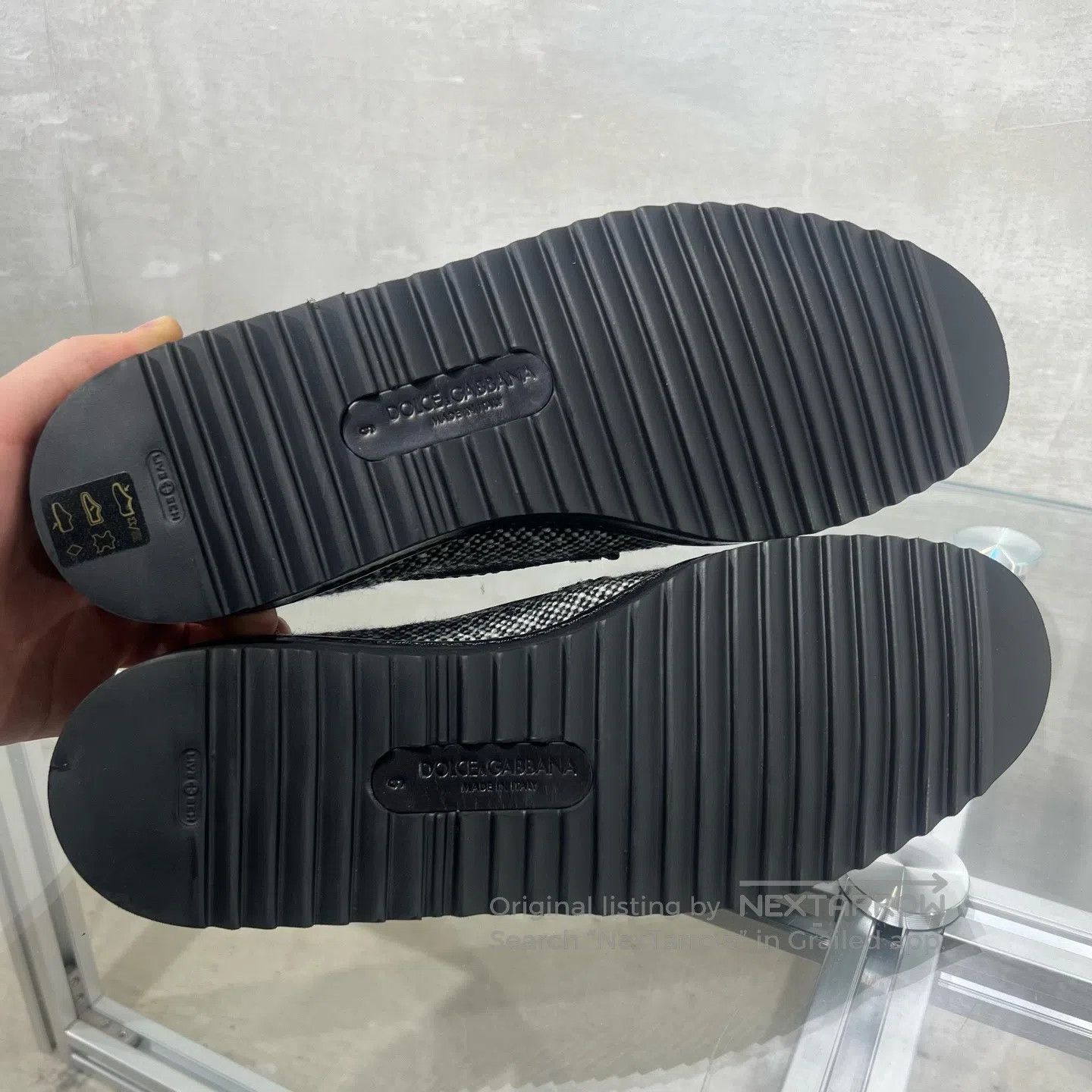 Dolce & Gabbana Dolce Gabbana Cartoon Casual Shoes Black Size US 7 / EU 40 - 7 Thumbnail