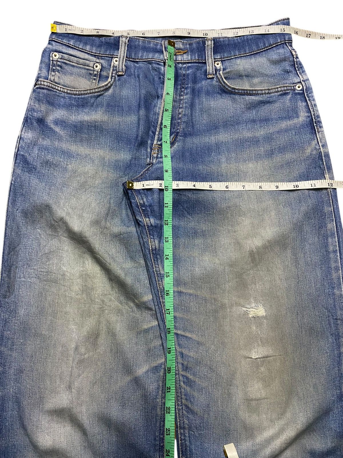 Edwin Vintage Japanese Brand Edwin E403F Grunge Slim Fit Jeans Size US 31 - 10 Thumbnail