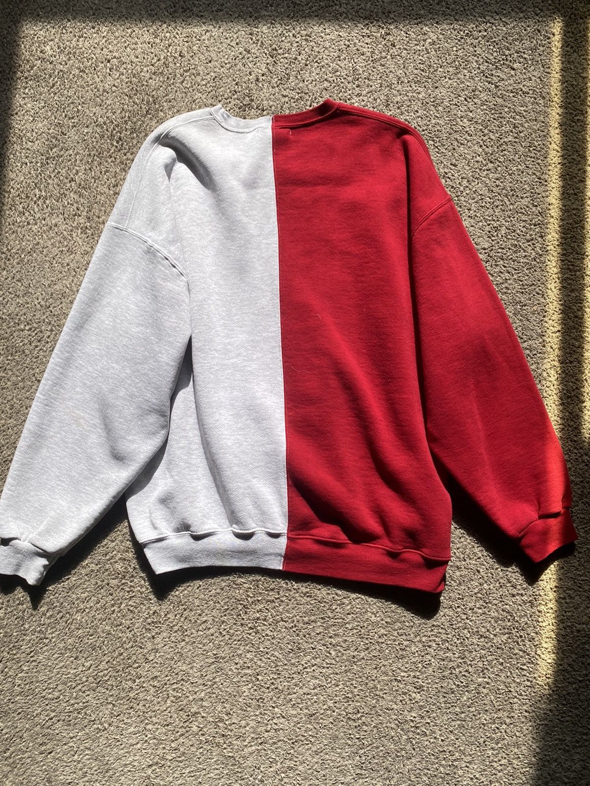 Nike Half & Half Nike Sweater Size US XL / EU 56 / 4 - 2 Thumbnail