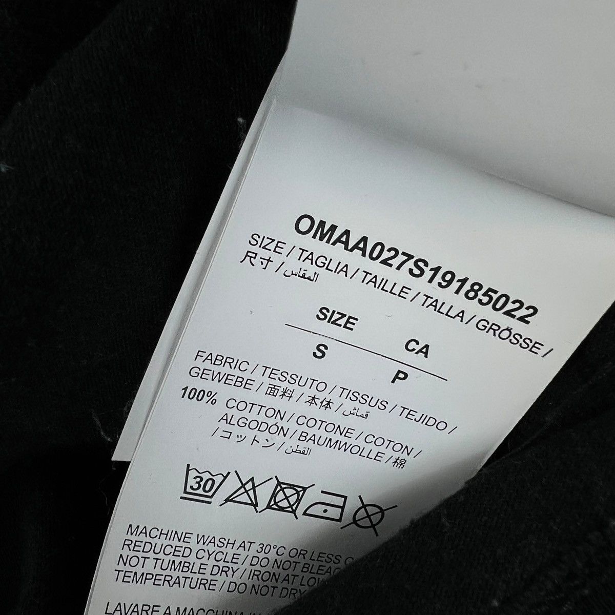 Off-White Off-White Mini Logo Black T Shirt Size US S / EU 44-46 / 1 - 5 Thumbnail