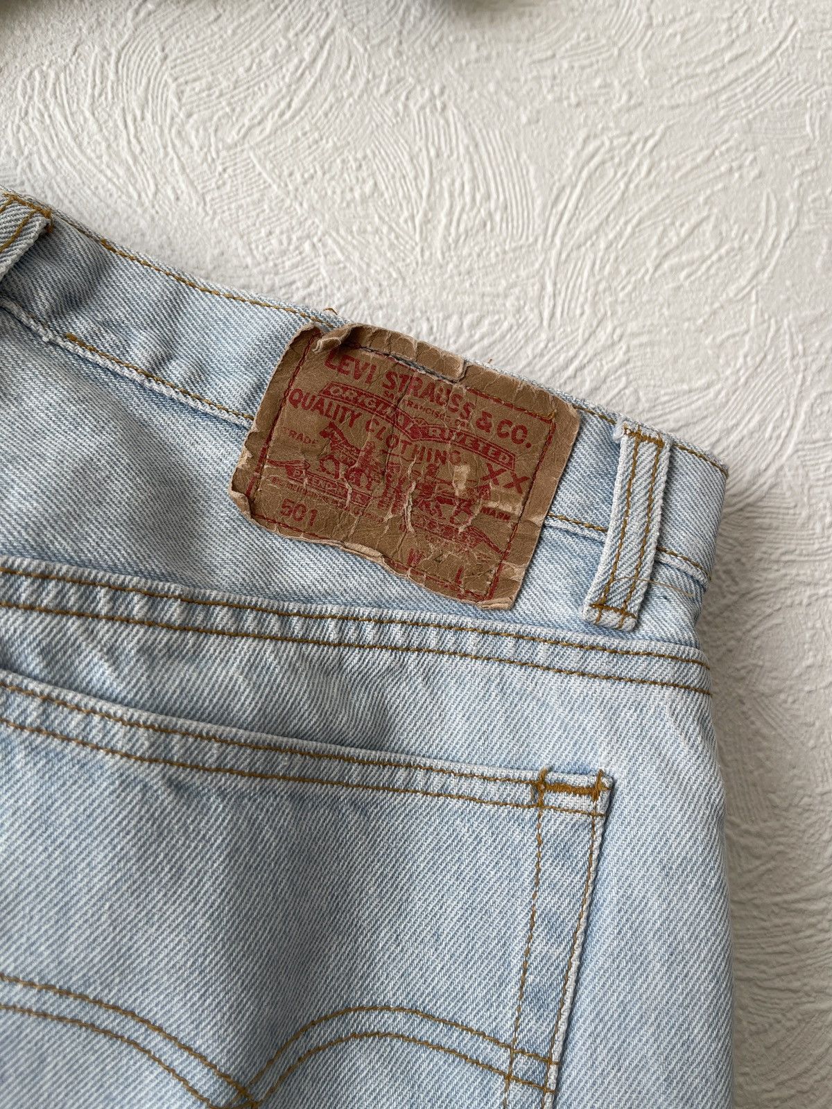 Levi's × Vintage Straight Fit 501 Jeans Size US 32 / EU 48 - 8 Thumbnail