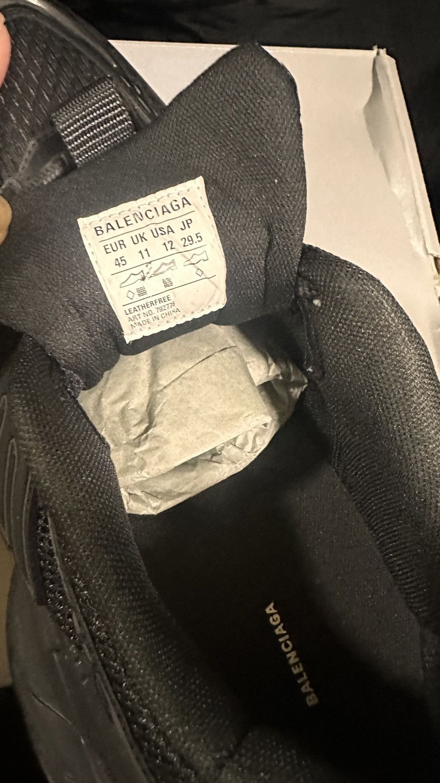 Balenciaga Balenciaga 10xl (black) Size US 12 / EU 45 - 6 Thumbnail
