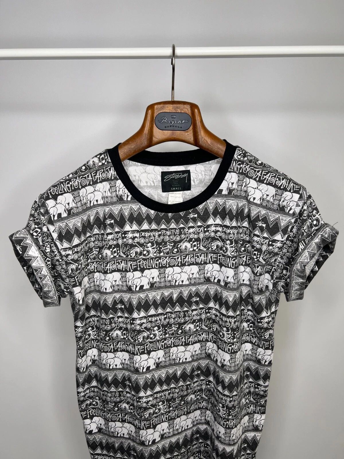 Stussy Stussy Monogram T-Shirt Women's Size Small Size S / US 4 / IT 40 - 2 Thumbnail