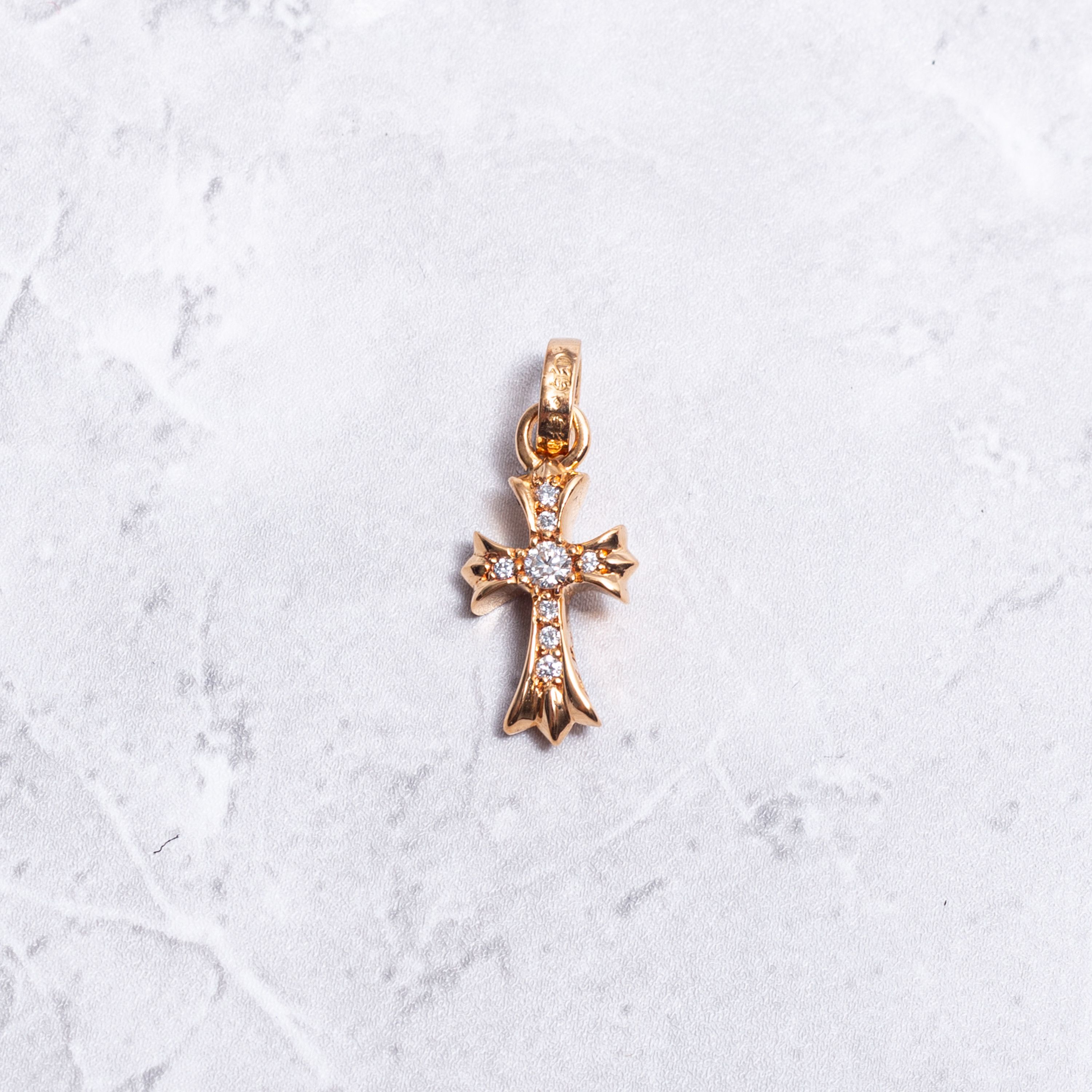 Chrome Hearts CHROME HEARTS Baby Fat Charm PAVE + SINGLE Diamond Size ONE SIZE - 1 Thumbnail