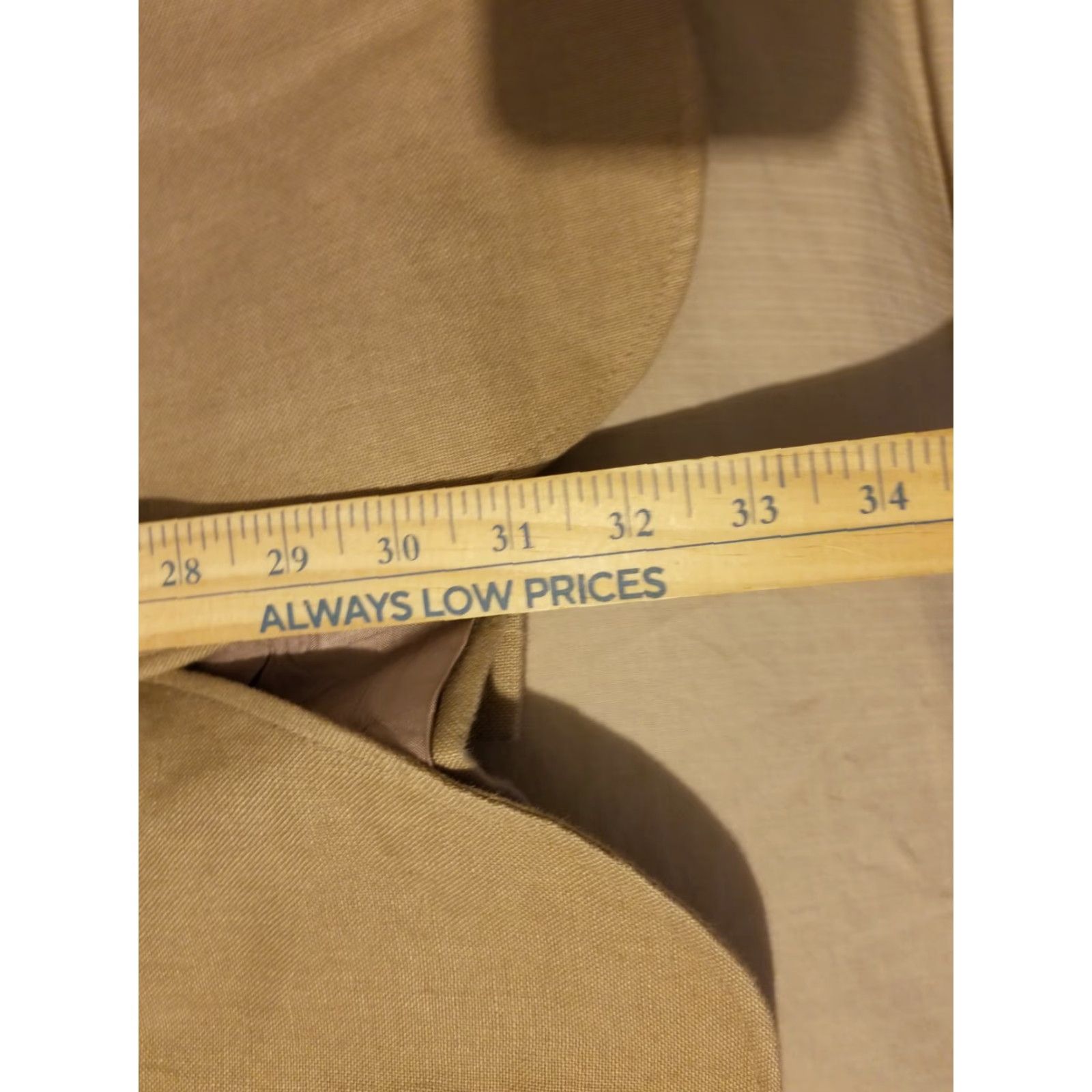 J.Crew VINTAGE J.CREW Linen Sports Jacket Blazer 42R Beige Mens Jacket 3-in-1 Beige Sports J.CREW 42R Mens Beige Linen Shirt? Size 42R - 4 Thumbnail