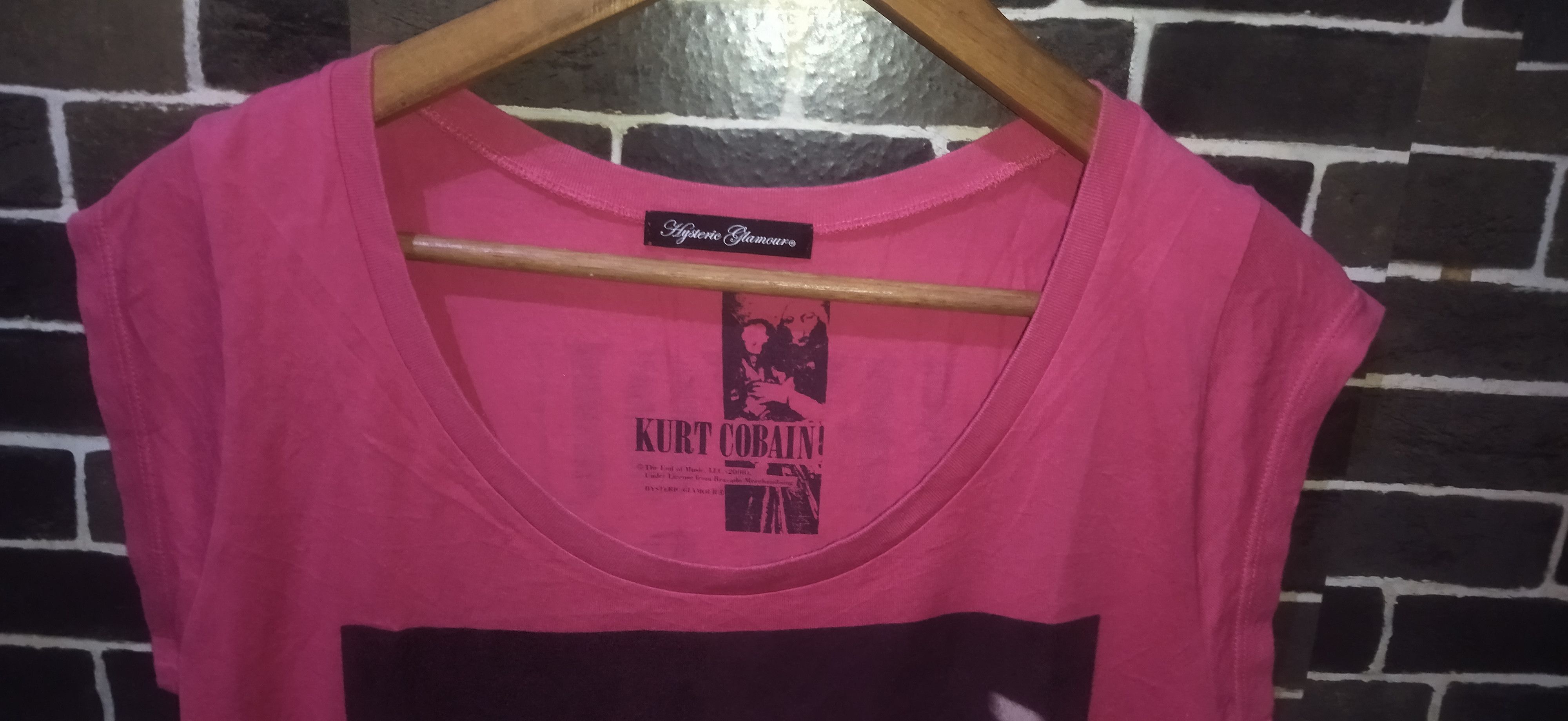 Designer × Hysteric Glamour Hysteric Glamour X Kurt Cobain Ladies Tshirt Size M / US 6-8 / IT 42-44 - 10 Thumbnail