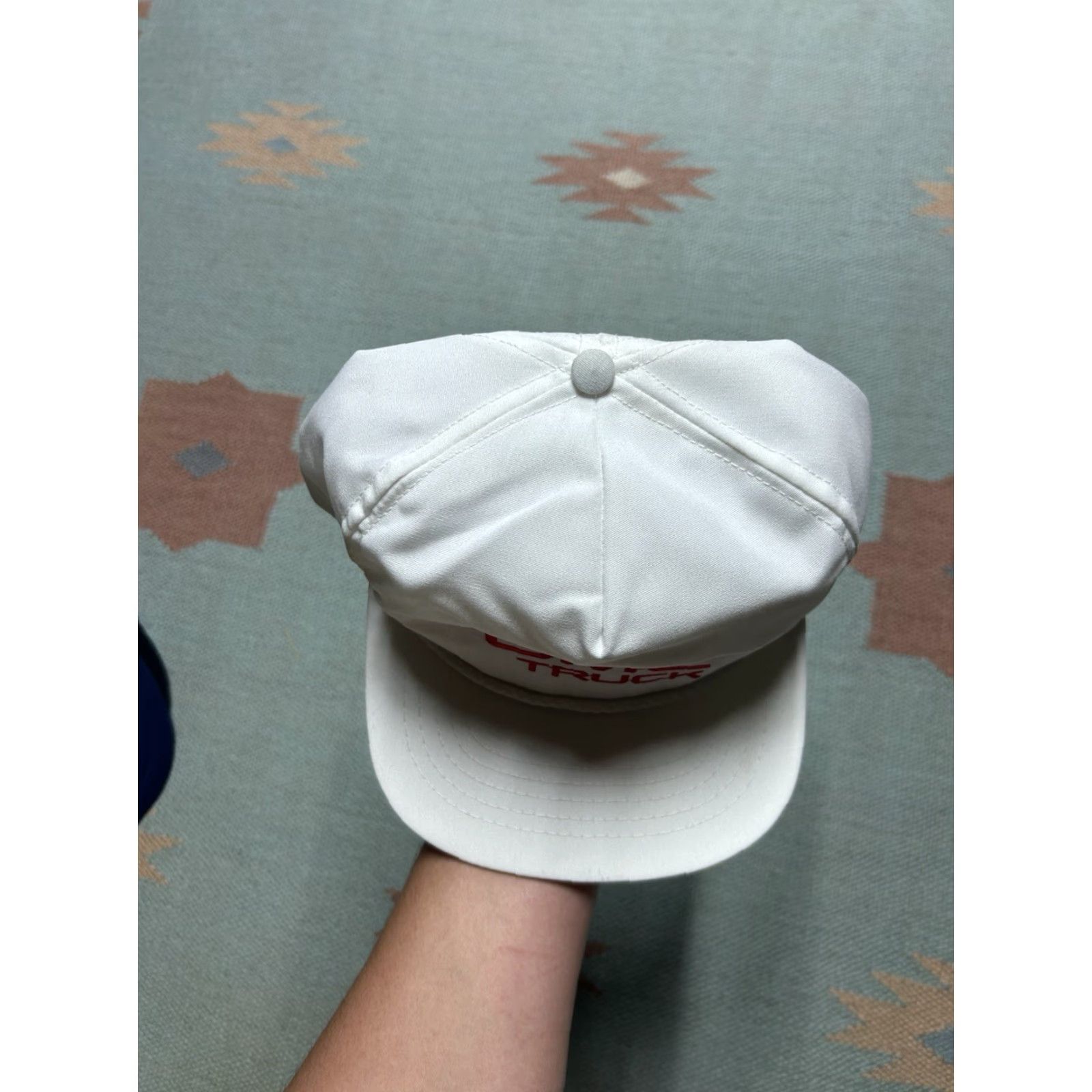 Vintage VINTAGE 80s SnapBack Chevy hat cap White USA made Men Adjustable Swingster embroidered truck USA Size ONE SIZE - 3 Thumbnail