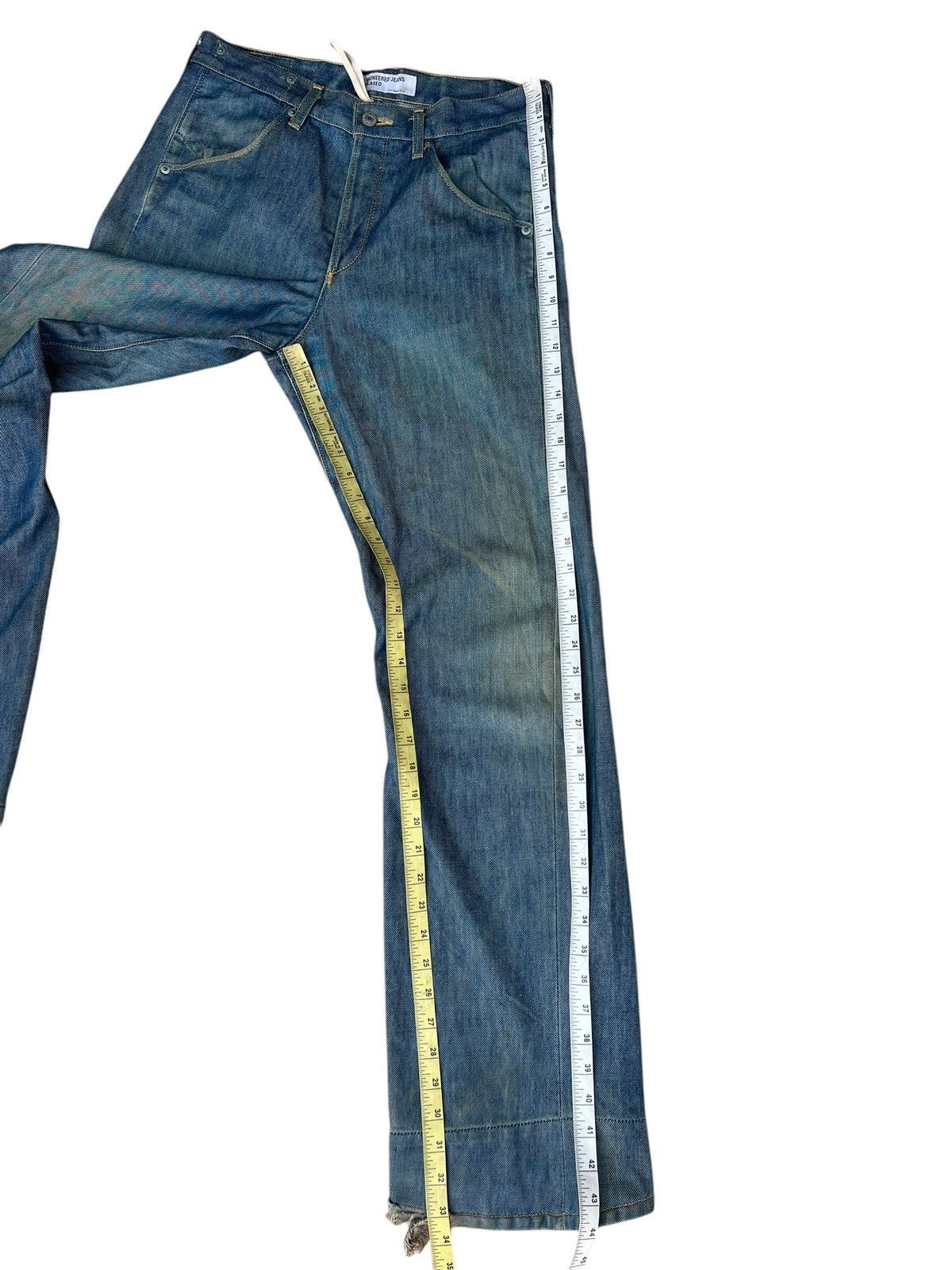 Levi's Dirty Mud Stains Denim Distressed Levi’s Engineered Jeans Size US 30 / EU 46 - 6 Thumbnail