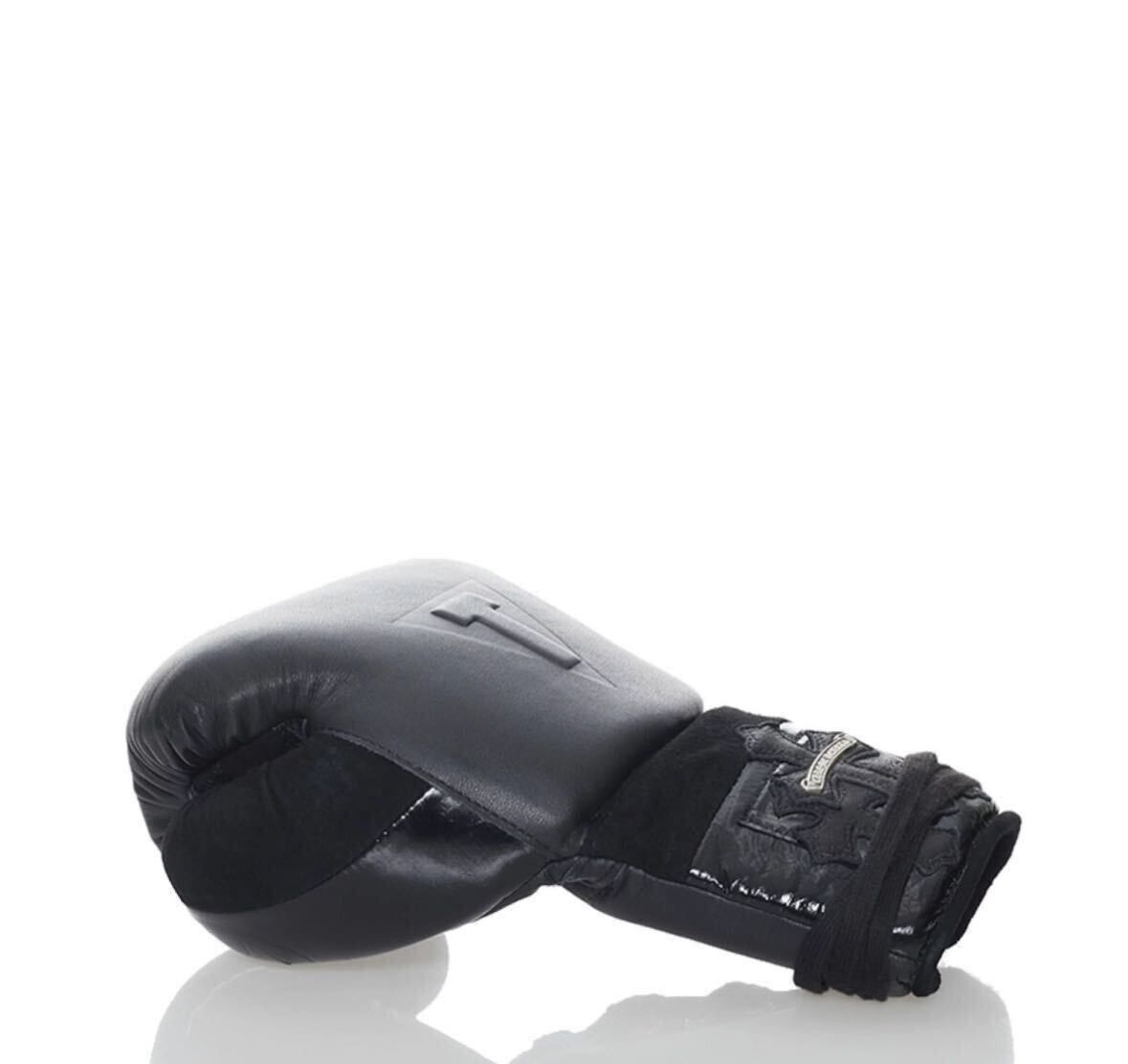 Chrome Hearts Chrome Hearts x Title Boxing Black Leather Boxing Gloves Size ONE SIZE - 5 Thumbnail