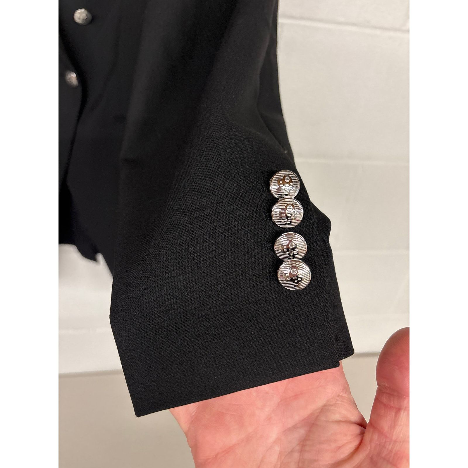 Hugo Boss New BOSS hugo boss Sz 12 Black Double Breasted Blazer Jacket Size XL / US 12-14 / IT 48-50 - 6 Thumbnail