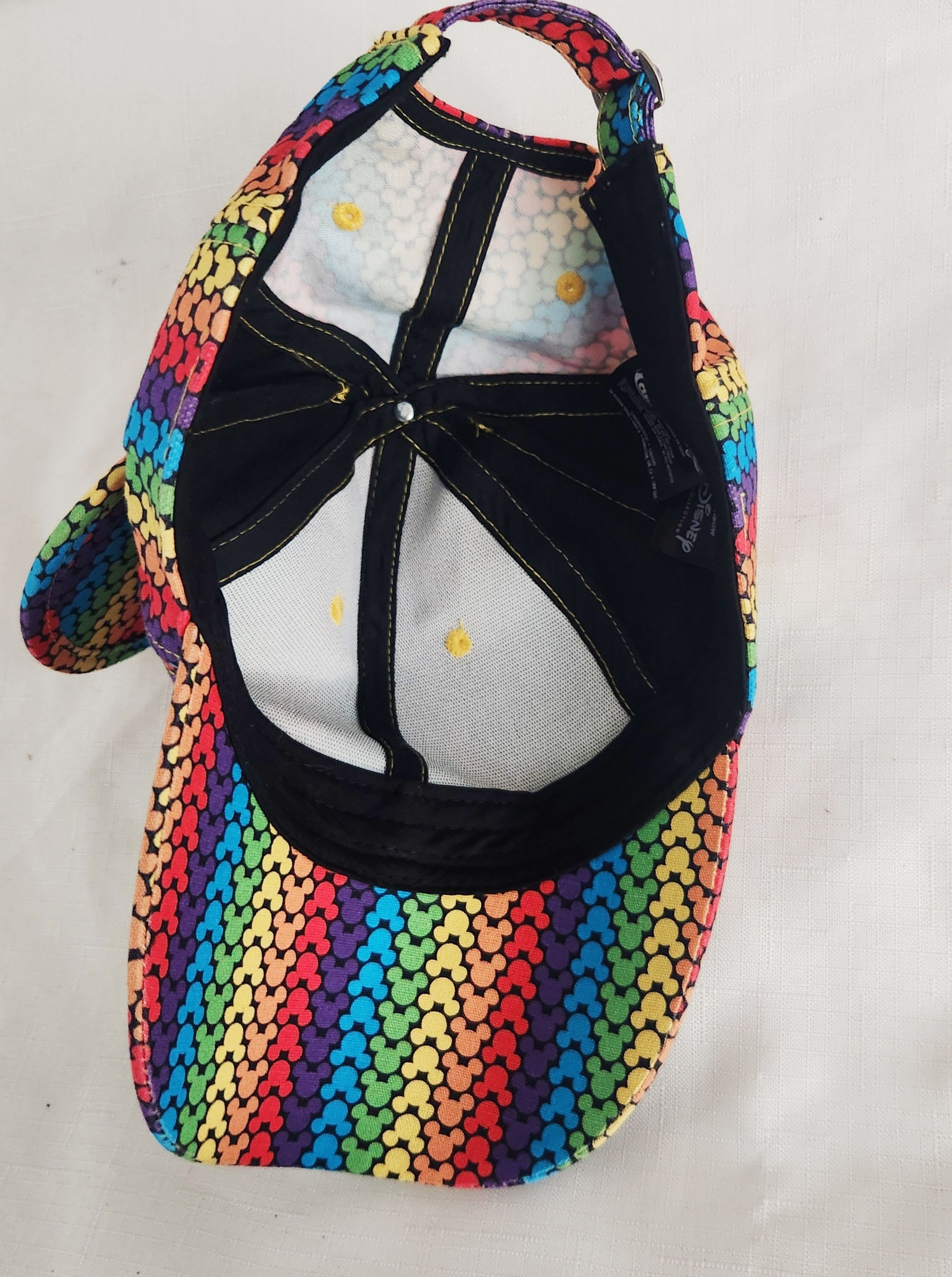 Disney Disney X Cakeworthy Rare RAINBOW Pride MICKEY EARS HAT Size ONE SIZE - 11 Thumbnail