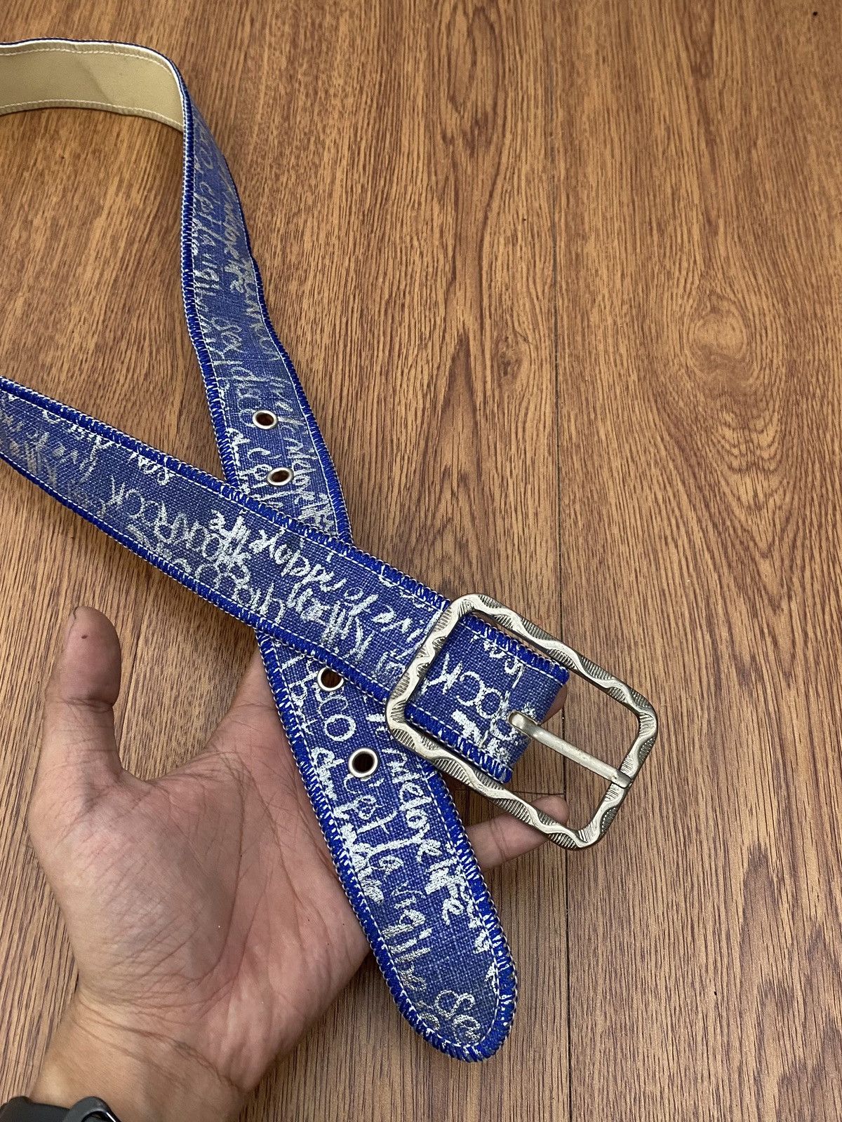 If Six Was Nine × Japanese Brand × Le Grande Bleu (L.G.B.) Blue Sex Disco Belt Size ONE SIZE - 2 Thumbnail