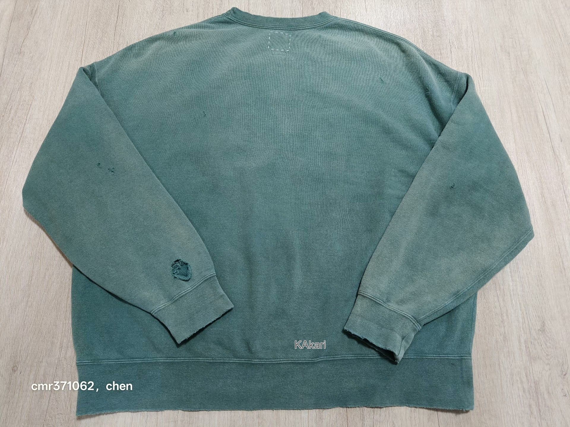 Visvim VISVIM 22AW AMPLUS SB SWEAT L/S CRASH Size US XL / EU 56 / 4 - 7 Thumbnail