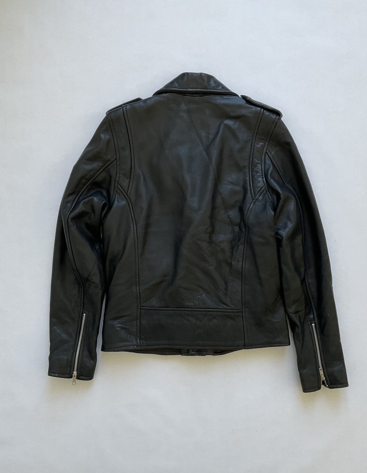 Tasso Elba Perfecto leather jacket Size US M / EU 48-50 / 2 - 7 Thumbnail