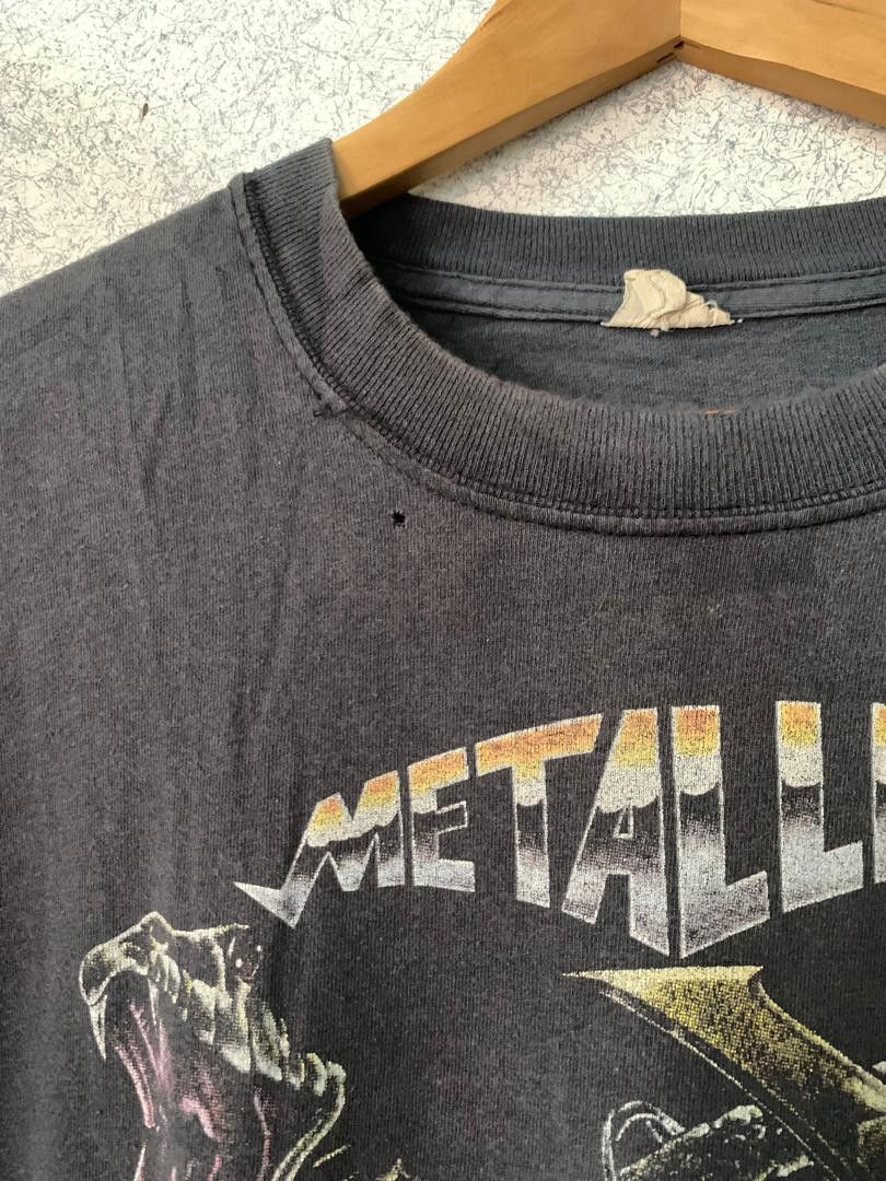 Band Tees × Vintage Vintage band Metallic Size US XL / EU 56 / 4 - 4 Thumbnail
