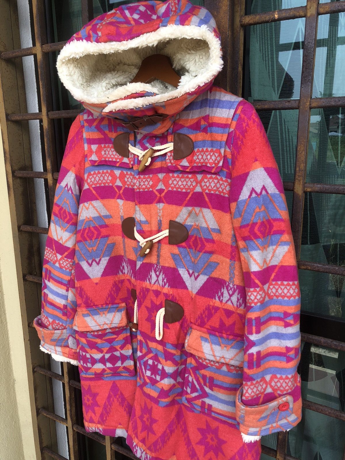 Japanese Brand Rodeo Crown Multicolour Parka Hodie Size XS / US 0-2 / IT 36-38 - 3 Thumbnail