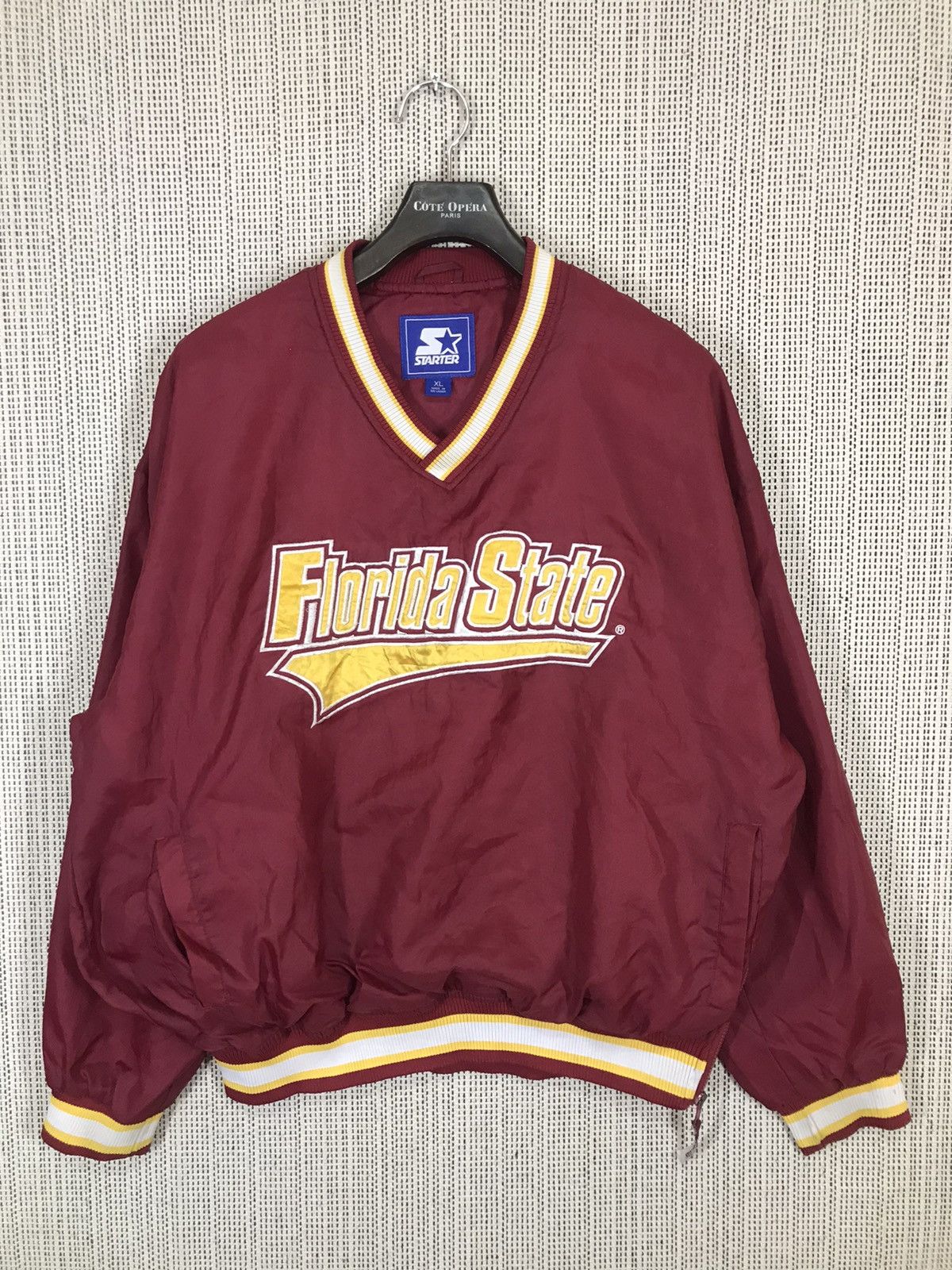 image of Mlb x Starter VTG Starter Florida State Sweater Big Size XL in Red, Men's