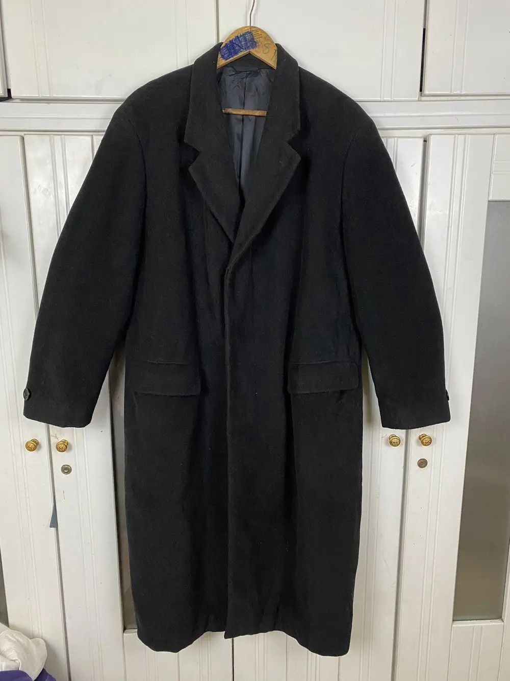 Yohji Yamamoto 🔥YOHJI YAMAMOTO 🔥 Wool Long Jacket Size US L / EU 52-54 / 3 - 1 Thumbnail