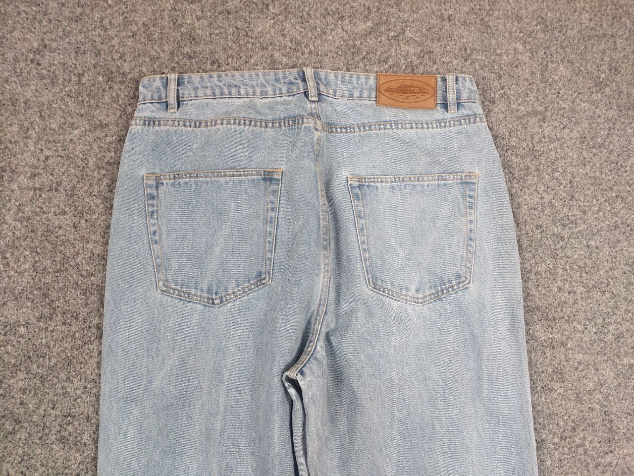 Corteiz Corteiz denim genes Alcatraz Baggy Blue Washed Jeans Size US 36 / EU 52 - 6 Thumbnail