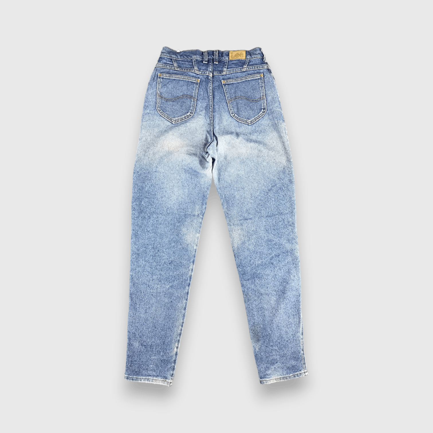 Lee Vintage Blue Wash Lee Jeans-J2236 Size US 30 / EU 46 - 2 Thumbnail